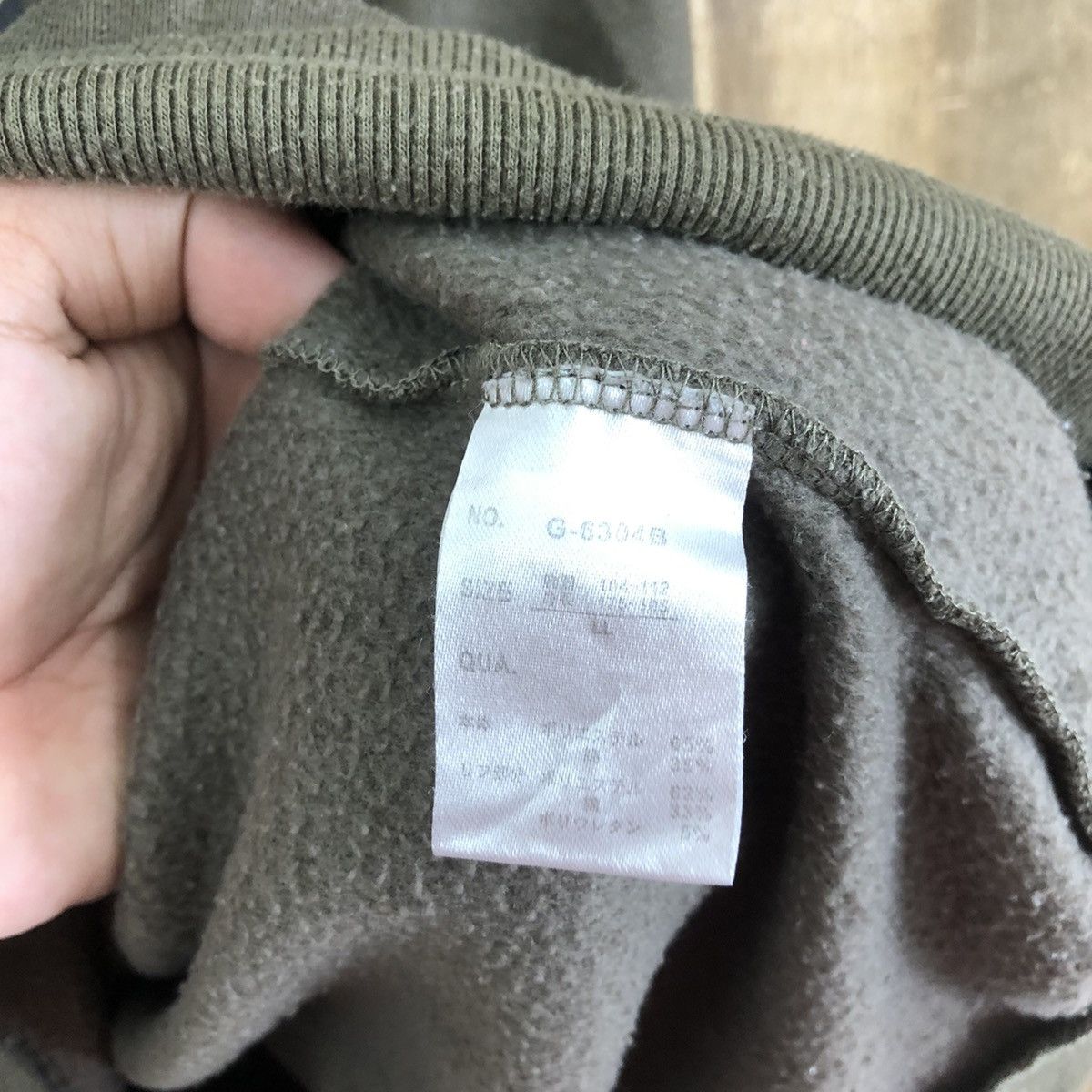 Japanese Brand Beaumont Carr New Jersey Faded Sweatshirt Hoodies Size US L / EU 52-54 / 3 - 7 Thumbnail