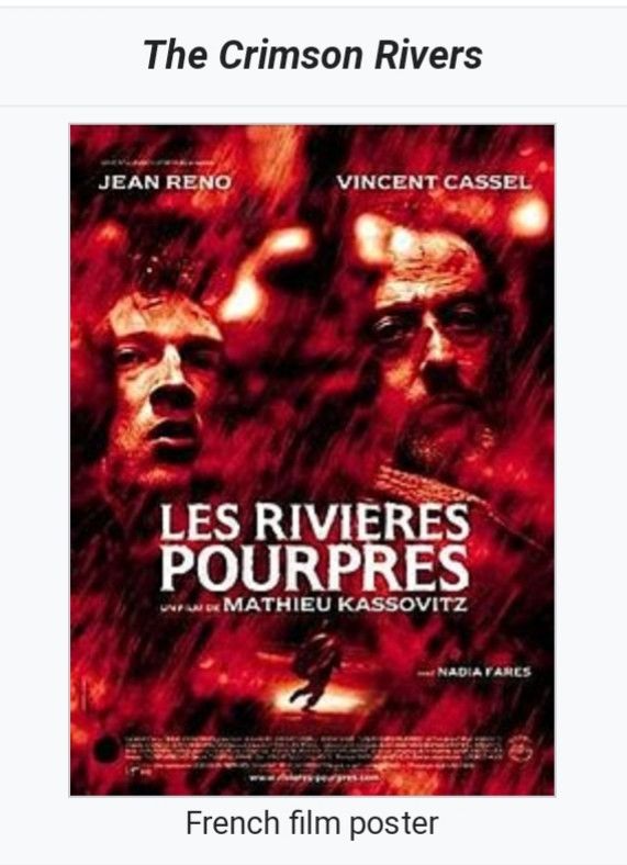 Vintage Vintage Movie TheCrimsonRivers(LesRievieresPourpres)Tshirt Size US M / EU 48-50 / 2 - 6 Thumbnail