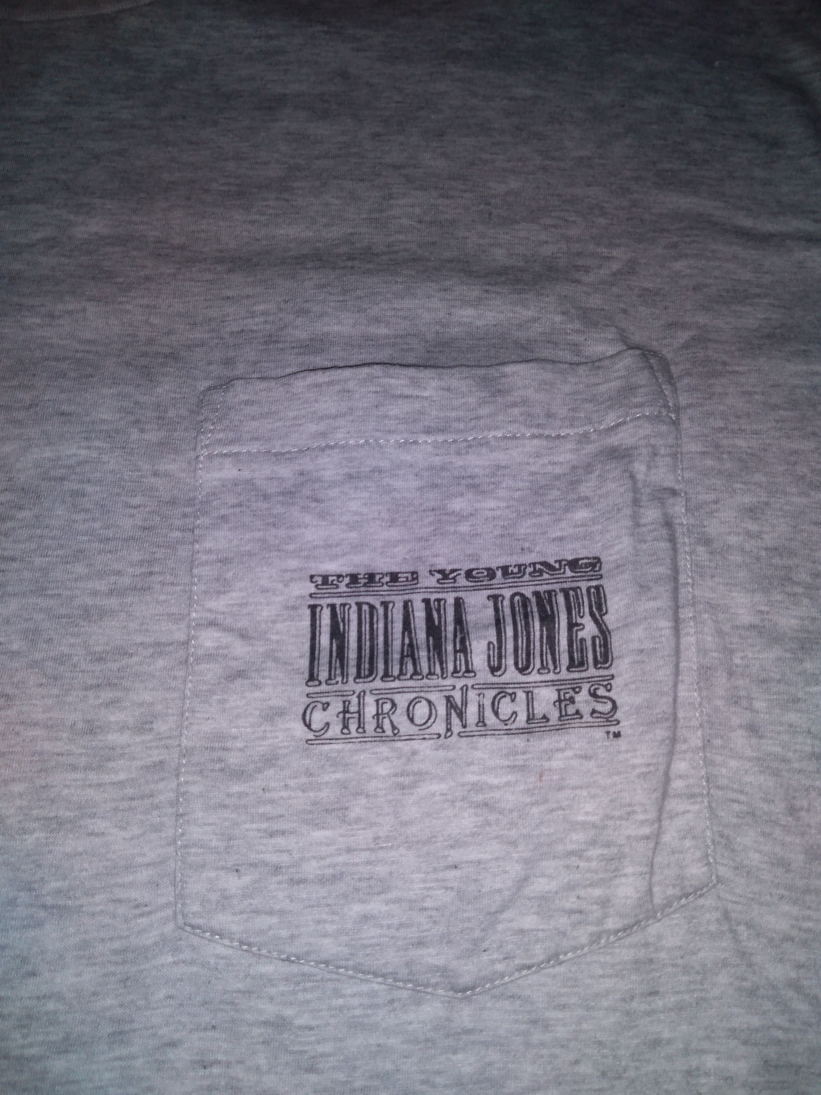 Vintage ⚫Rare ⚫Vintage Movie THE YOUNG INDIANA JONES 90S TSHIRT Size US XL / EU 56 / 4 - 5 Thumbnail