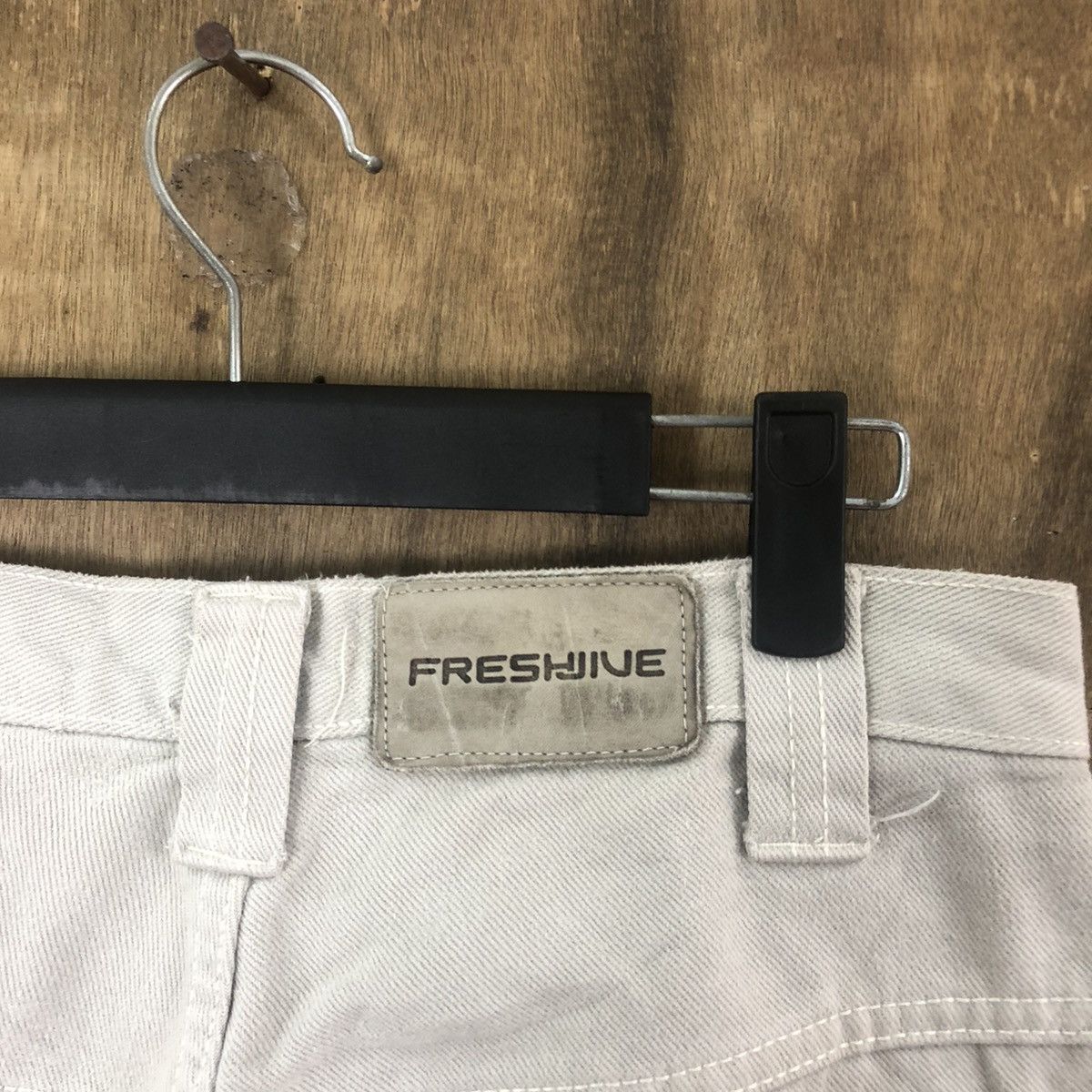 Japanese Brand FRESHINE LIGHT BUTTON FLY FADED JEANS DENIM PANTS # 015 Size US 28 / EU 44 - 12 Thumbnail