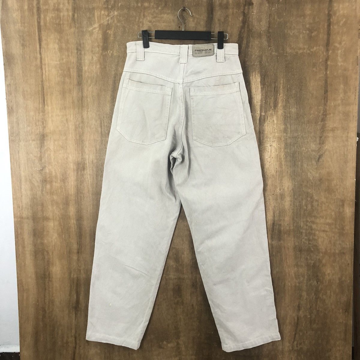 Japanese Brand FRESHINE LIGHT BUTTON FLY FADED JEANS DENIM PANTS # 015 Size US 28 / EU 44 - 7 Thumbnail