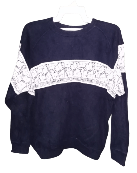 Junko Shimada Vintage Junko Shimada Maps Design Sweatshirt Size US M / EU 48-50 / 2 - 1 Thumbnail