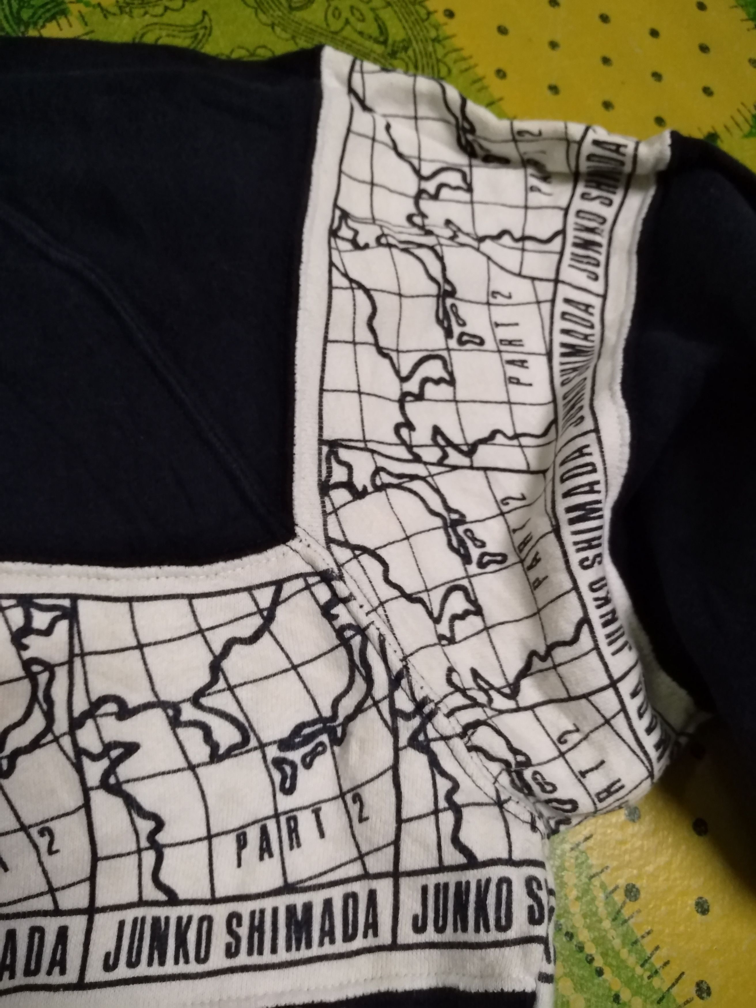 Junko Shimada Vintage Junko Shimada Maps Design Sweatshirt Size US M / EU 48-50 / 2 - 4 Thumbnail