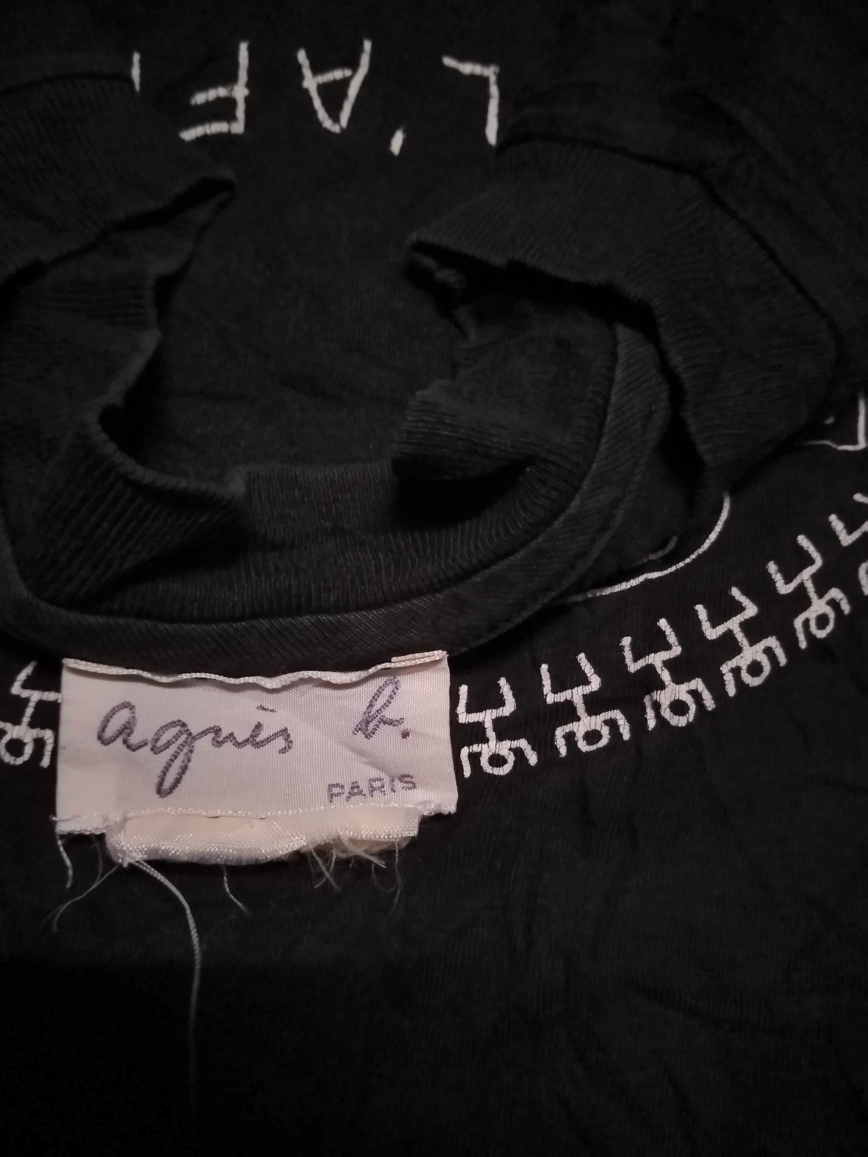 agnes b. Vintage Agnes B Planet Generation One Love Tshirt Size US L / EU 52-54 / 3 - 3 Thumbnail
