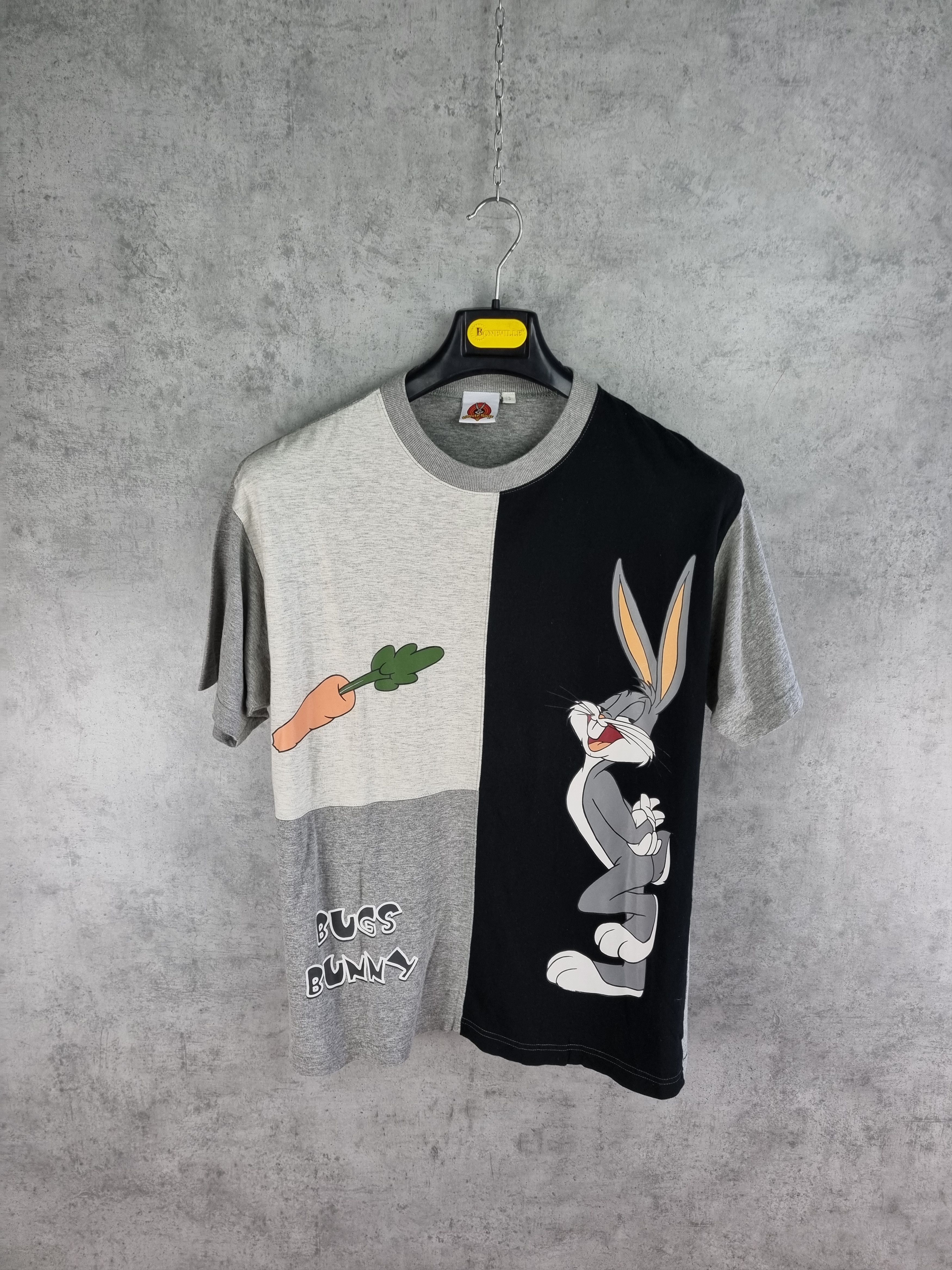 Cartoon Network × Iceberg × Warner Bros 90s Rare Bugs Bunny Looney Tunes Big Print Tee shirt Size US L / EU 52-54 / 3 - 1 Thumbnail