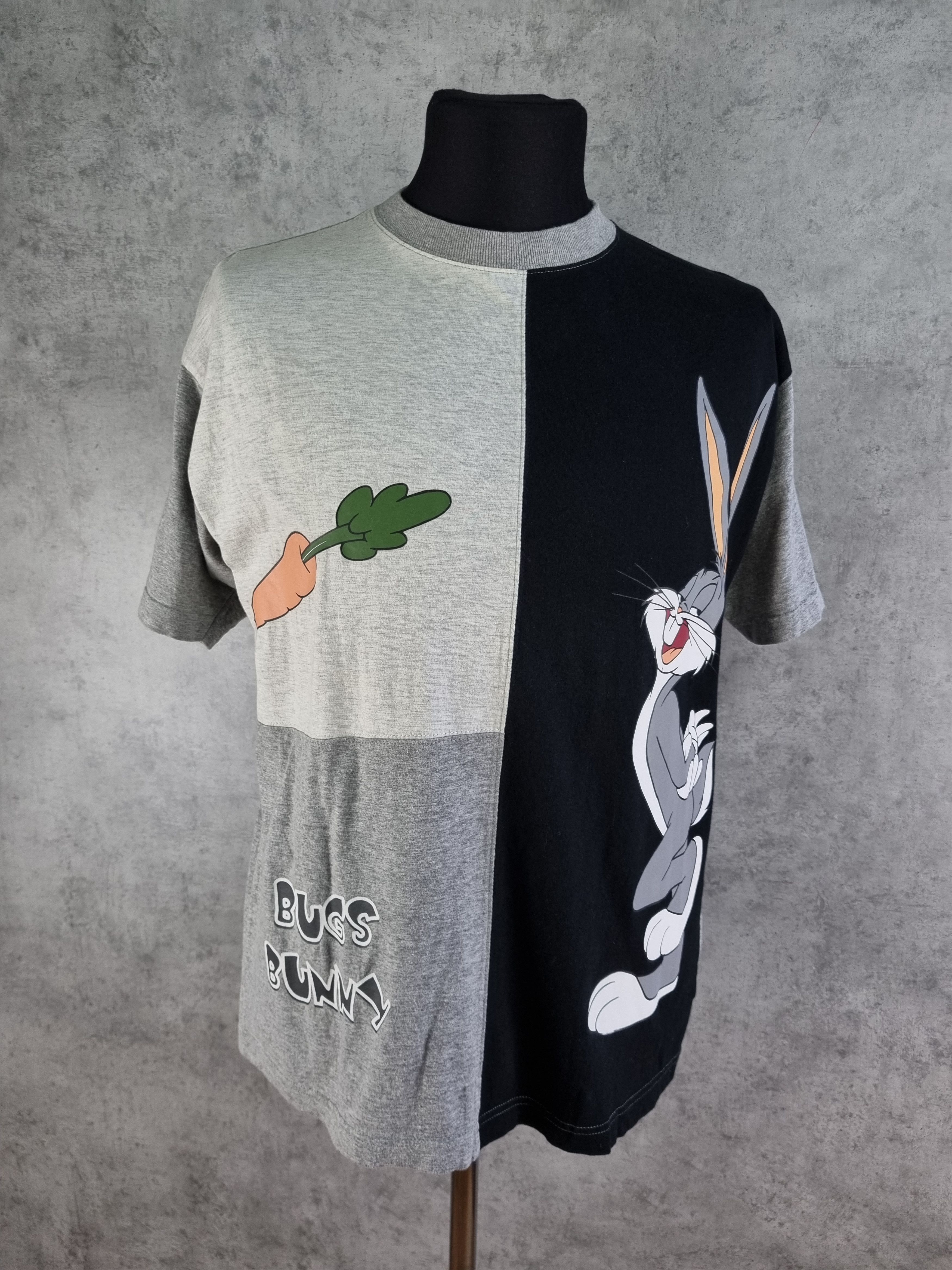 Cartoon Network × Iceberg × Warner Bros 90s Rare Bugs Bunny Looney Tunes Big Print Tee shirt Size US L / EU 52-54 / 3 - 7 Thumbnail