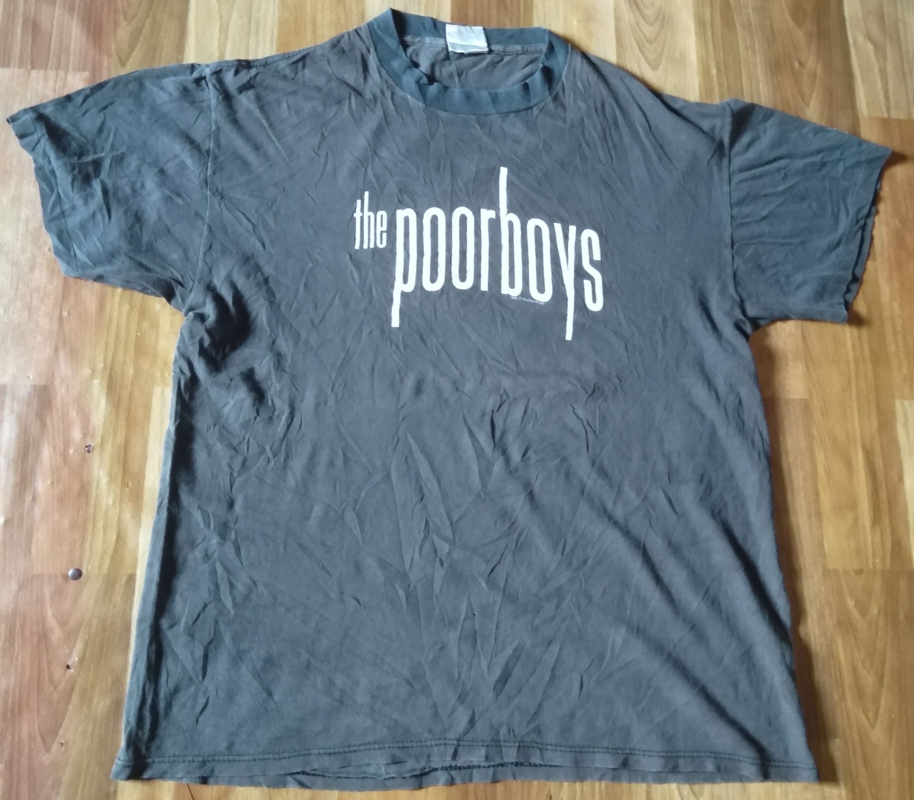 ⚫Rare⚫The Poorboys Band PARDON ME 90s Tshirt