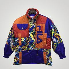 Fila uo exclusive on sale colorblock ski jacket