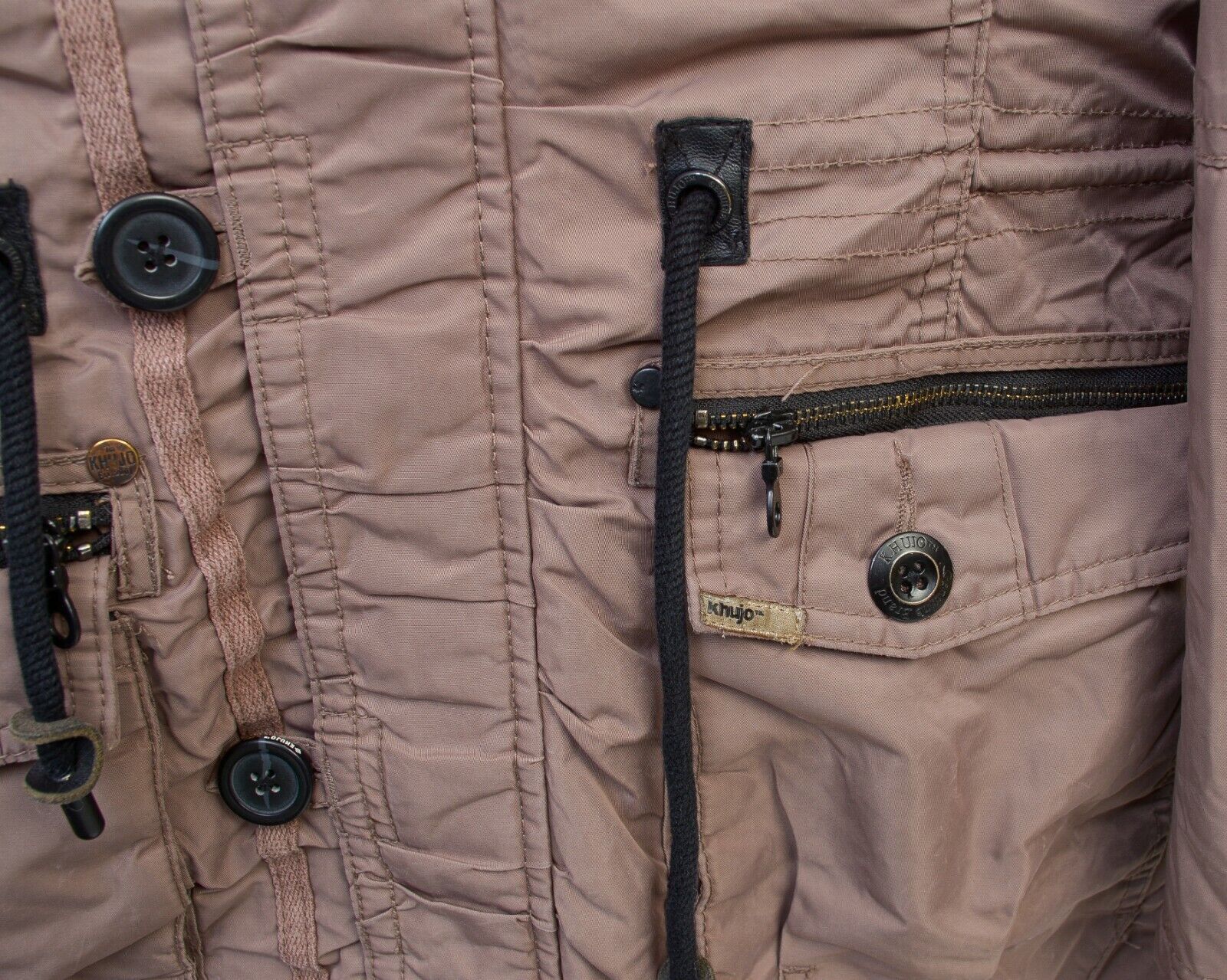 khujo MAKALA Women EU 40 Coat Jacket US 8 Hooded Parka Long Lady Size M / US 6-8 / IT 42-44 - 4 Thumbnail