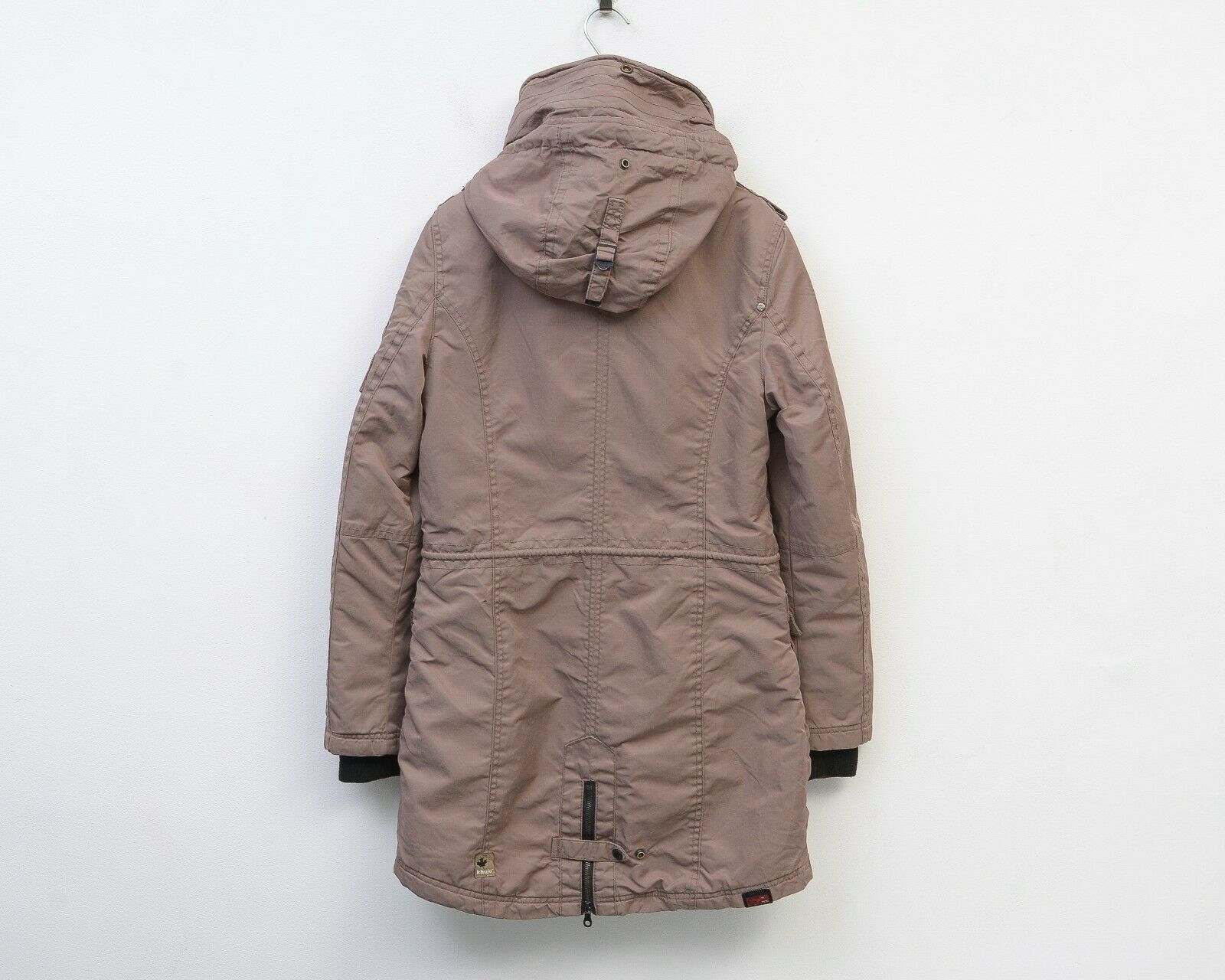 khujo MAKALA Women EU 40 Coat Jacket US 8 Hooded Parka Long Lady Size M / US 6-8 / IT 42-44 - 5 Thumbnail