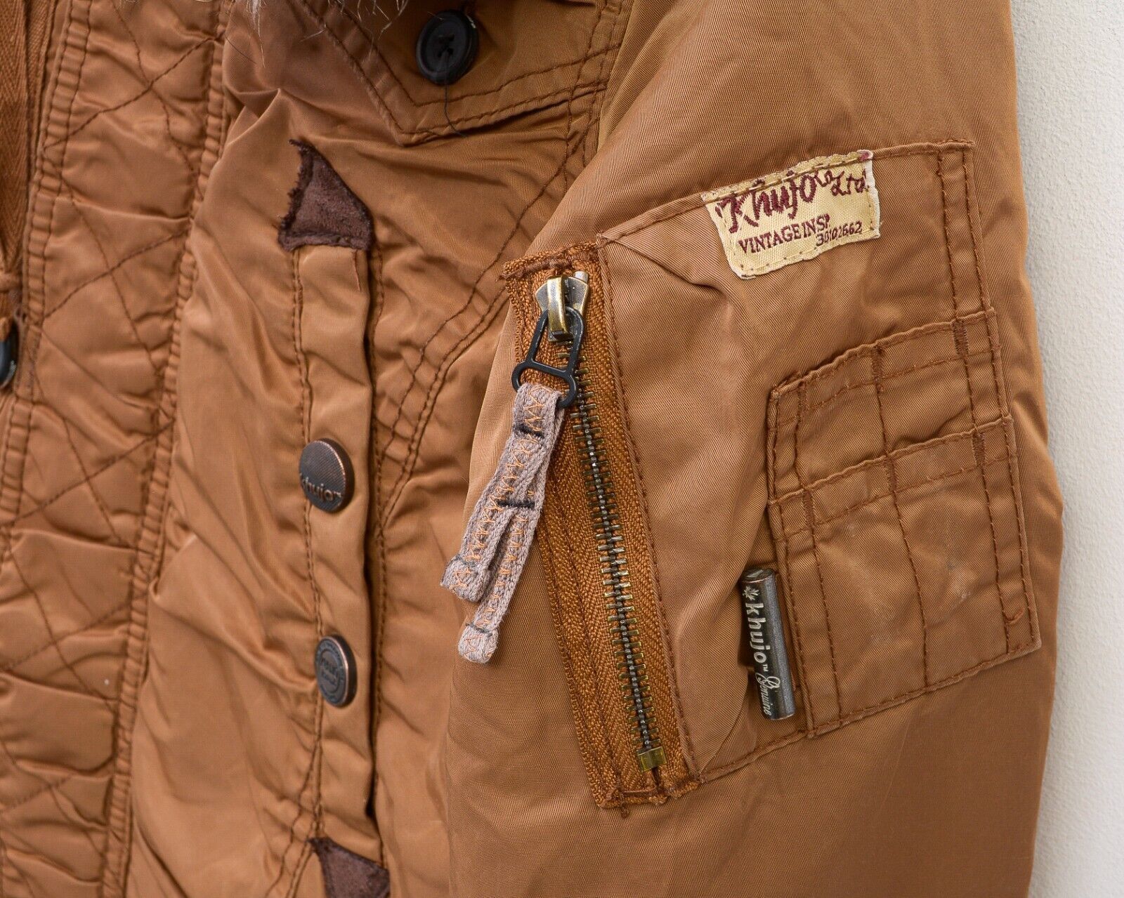 khujo Women EU 40 Coat Jacket US 8 Cotton Hooded Parka Long Ladies Size M / US 6-8 / IT 42-44 - 3 Thumbnail