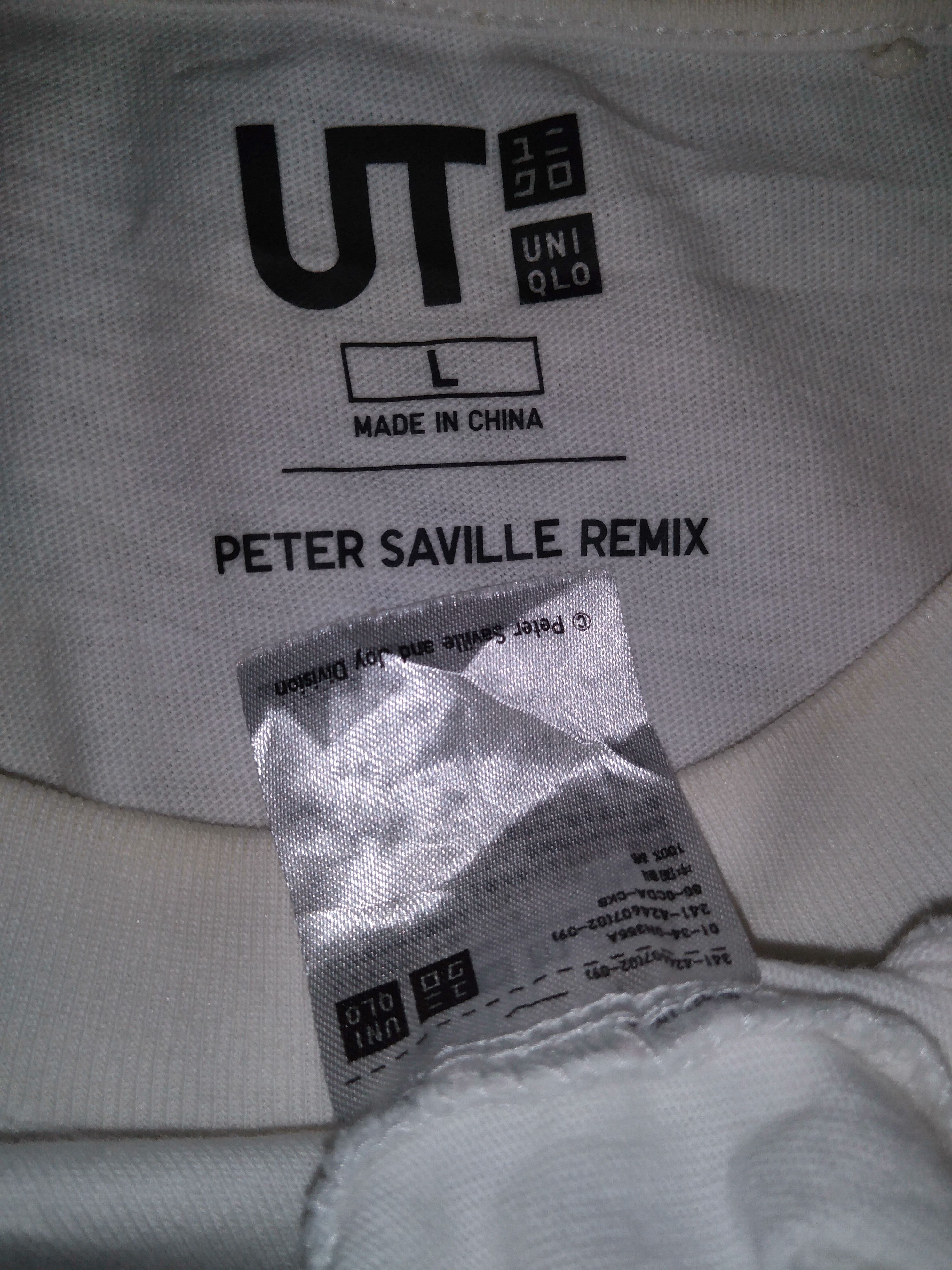 Band Tees Joy Division & Peter Saville Remix X Uniqlo Tshirt Size US L / EU 52-54 / 3 - 4 Thumbnail