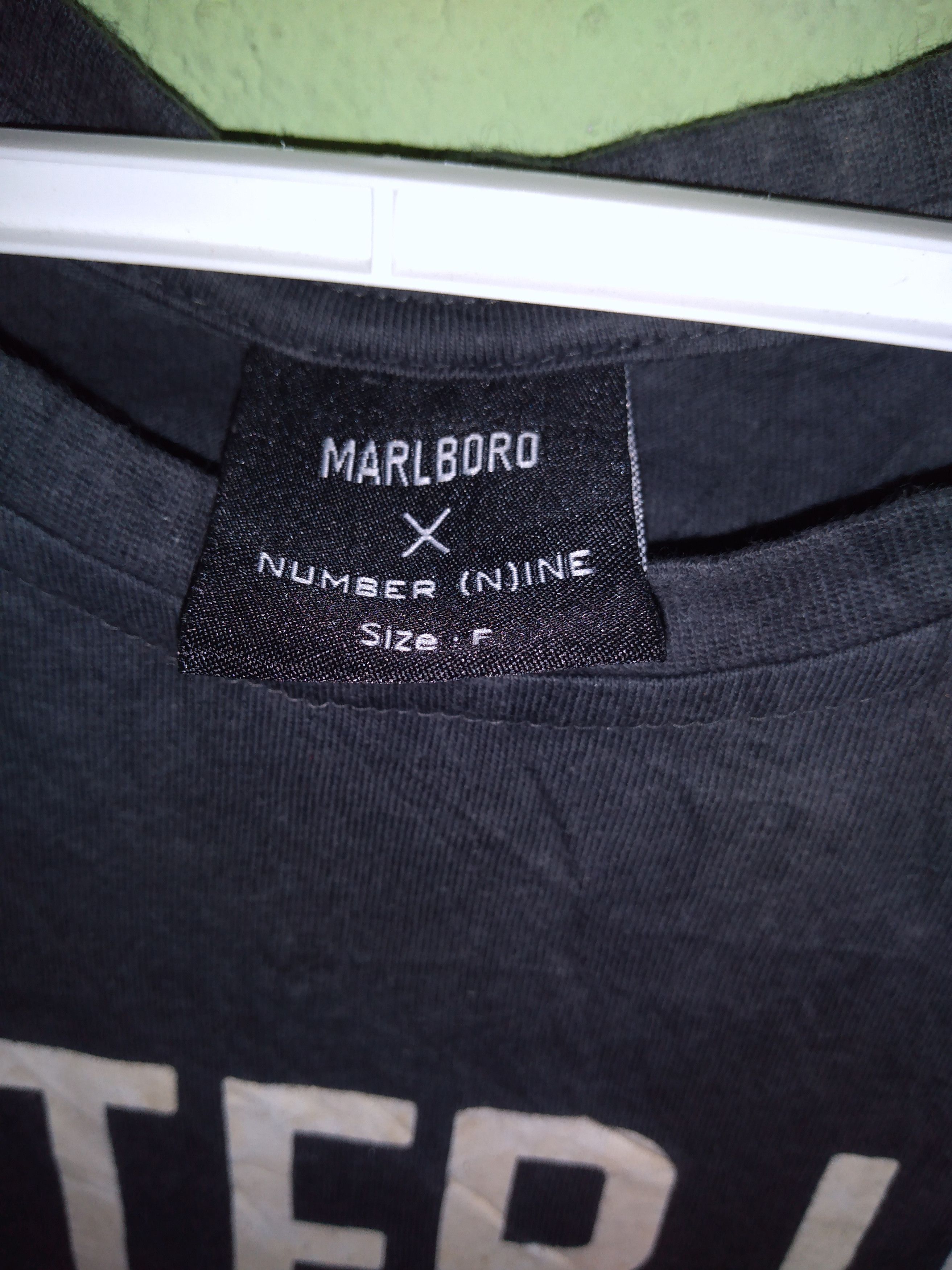Number (N)ine Marlboro X Number Nine Tshirt Size US L / EU 52-54 / 3 - 5 Thumbnail