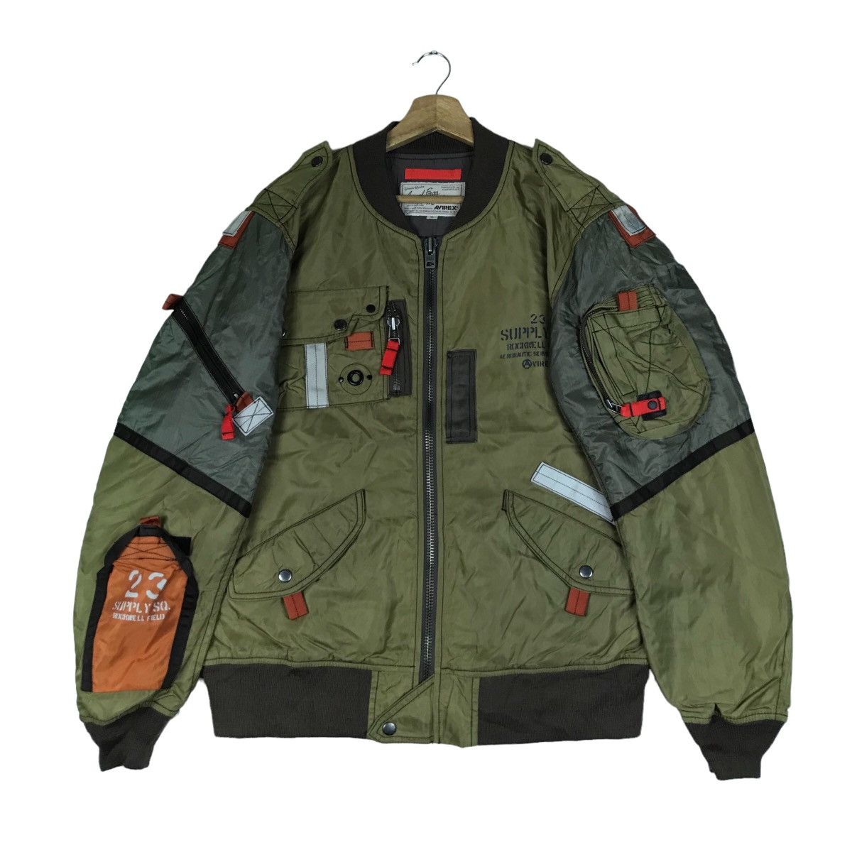 Vintage Avirex Rockwell Field Pullover Jumper Jacket