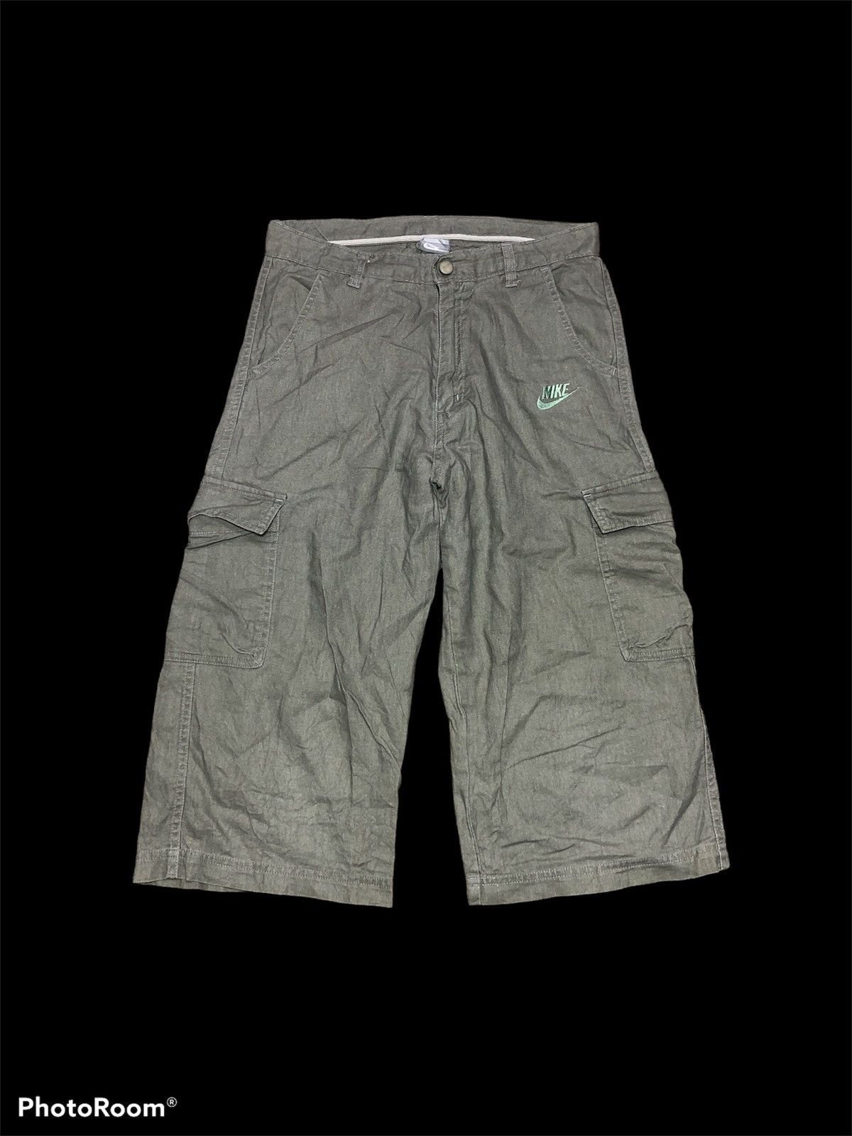 Nike NIKE 3 QUARTER CARGO PANTS Size US 27 - 1 Thumbnail