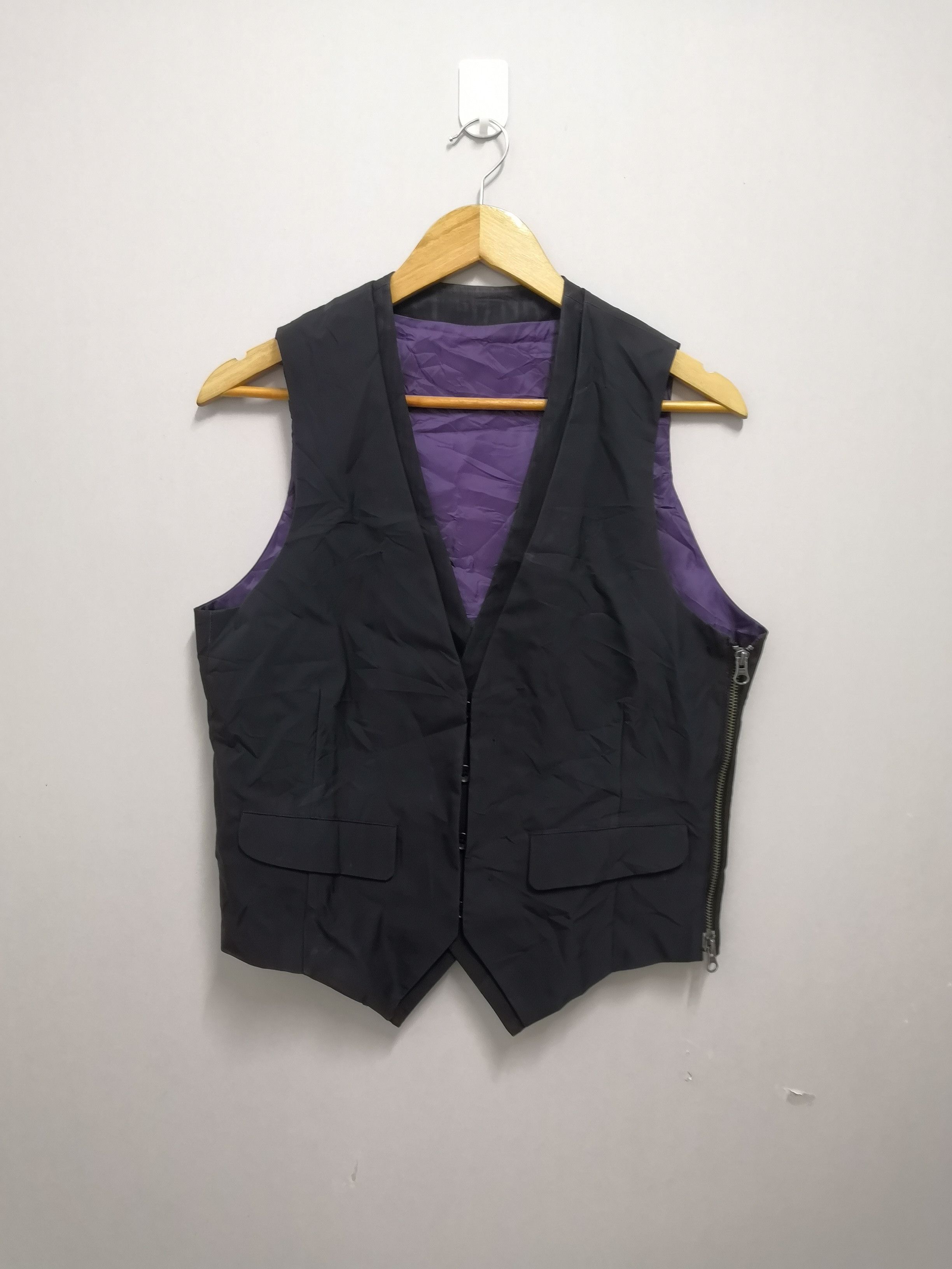 Japanese Brand × PPFM PPFM Skull Rock Punk Sedition Gothic Black Vest Size US S / EU 44-46 / 1 - 2 Thumbnail