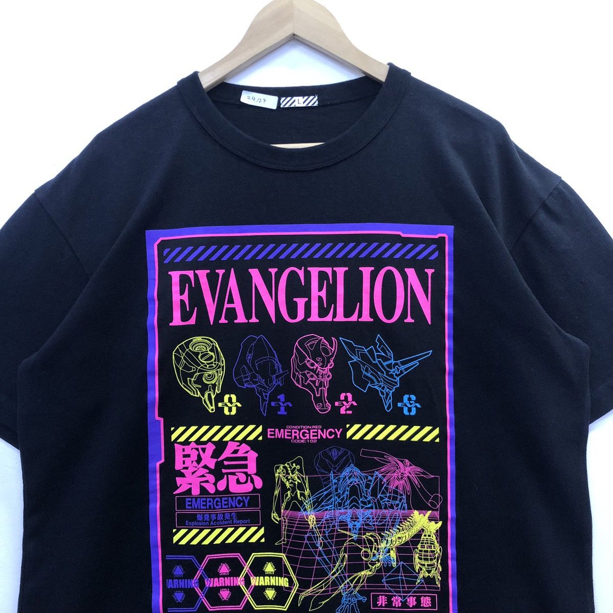 Anime × Japanese Brand ‘Rare!! Evangelion Anime T-shirt Size US L / EU 52-54 / 3 - 3 Thumbnail