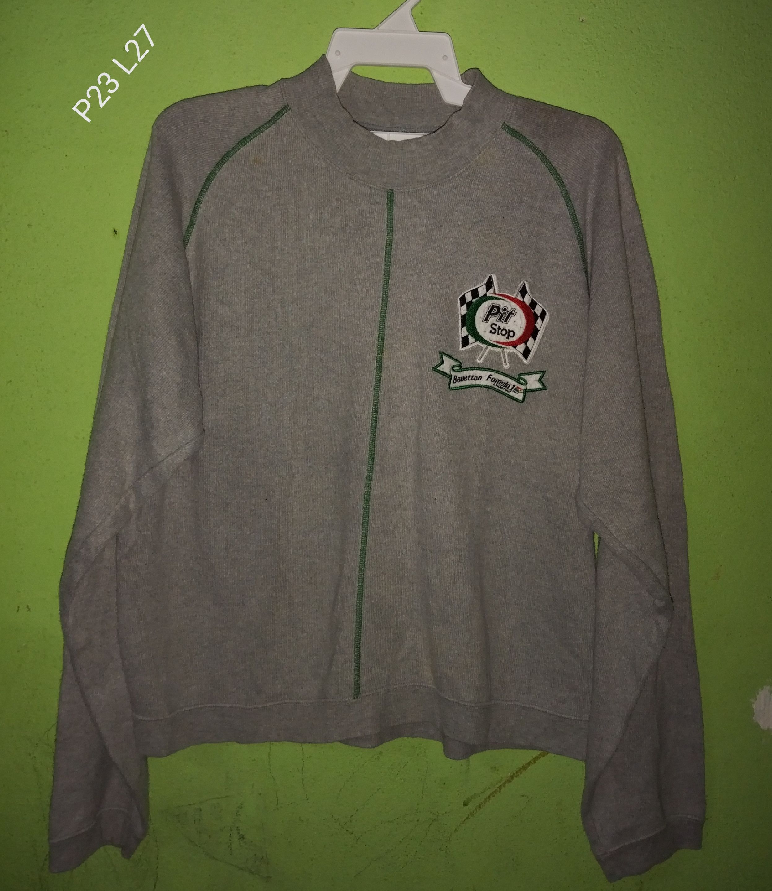 Benetton ⚫Rare⚫Benetton Formula One Sweatshirt Size US XL / EU 56 / 4 - 1 Thumbnail