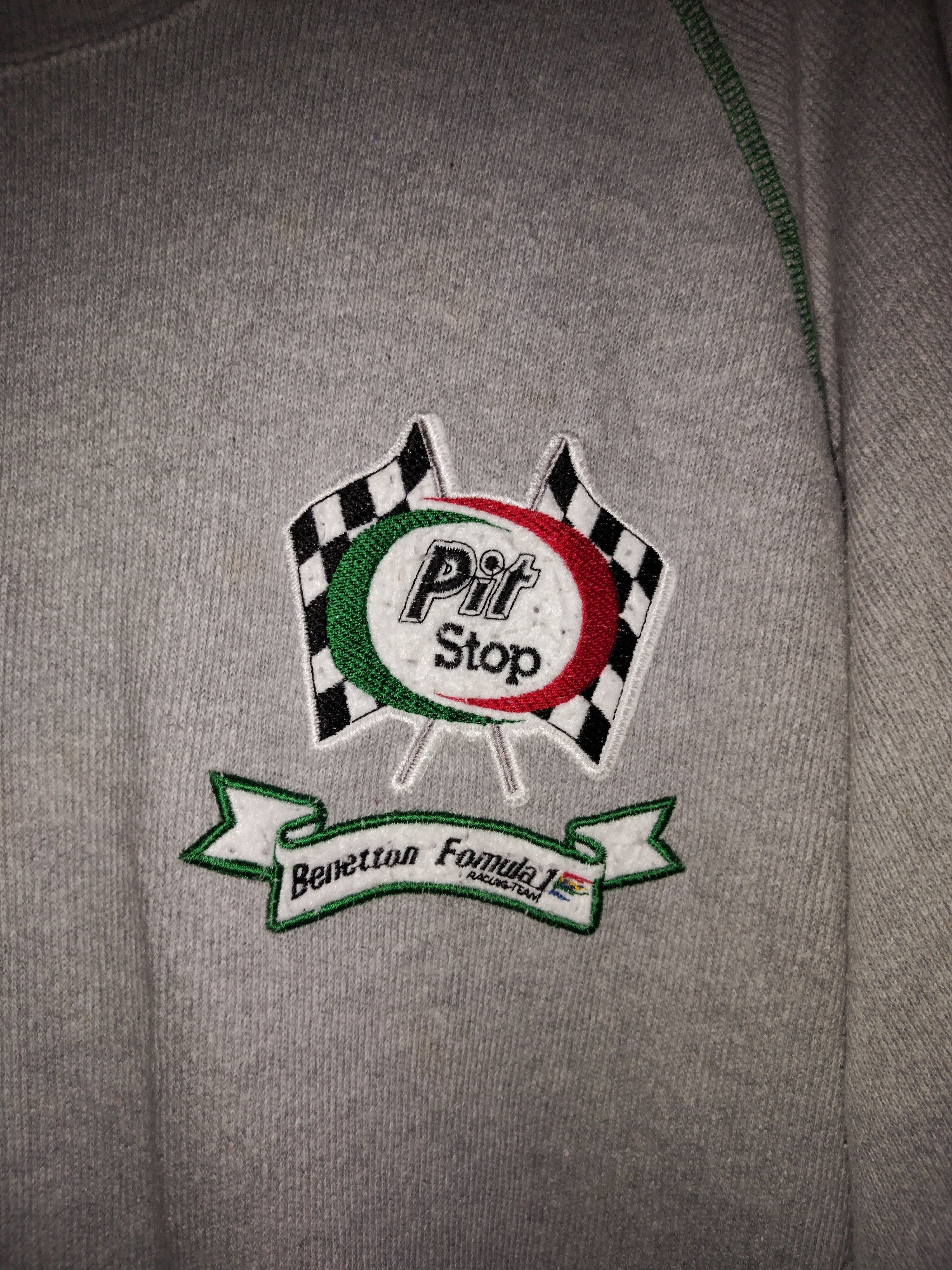 Benetton ⚫Rare⚫Benetton Formula One Sweatshirt Size US XL / EU 56 / 4 - 3 Thumbnail