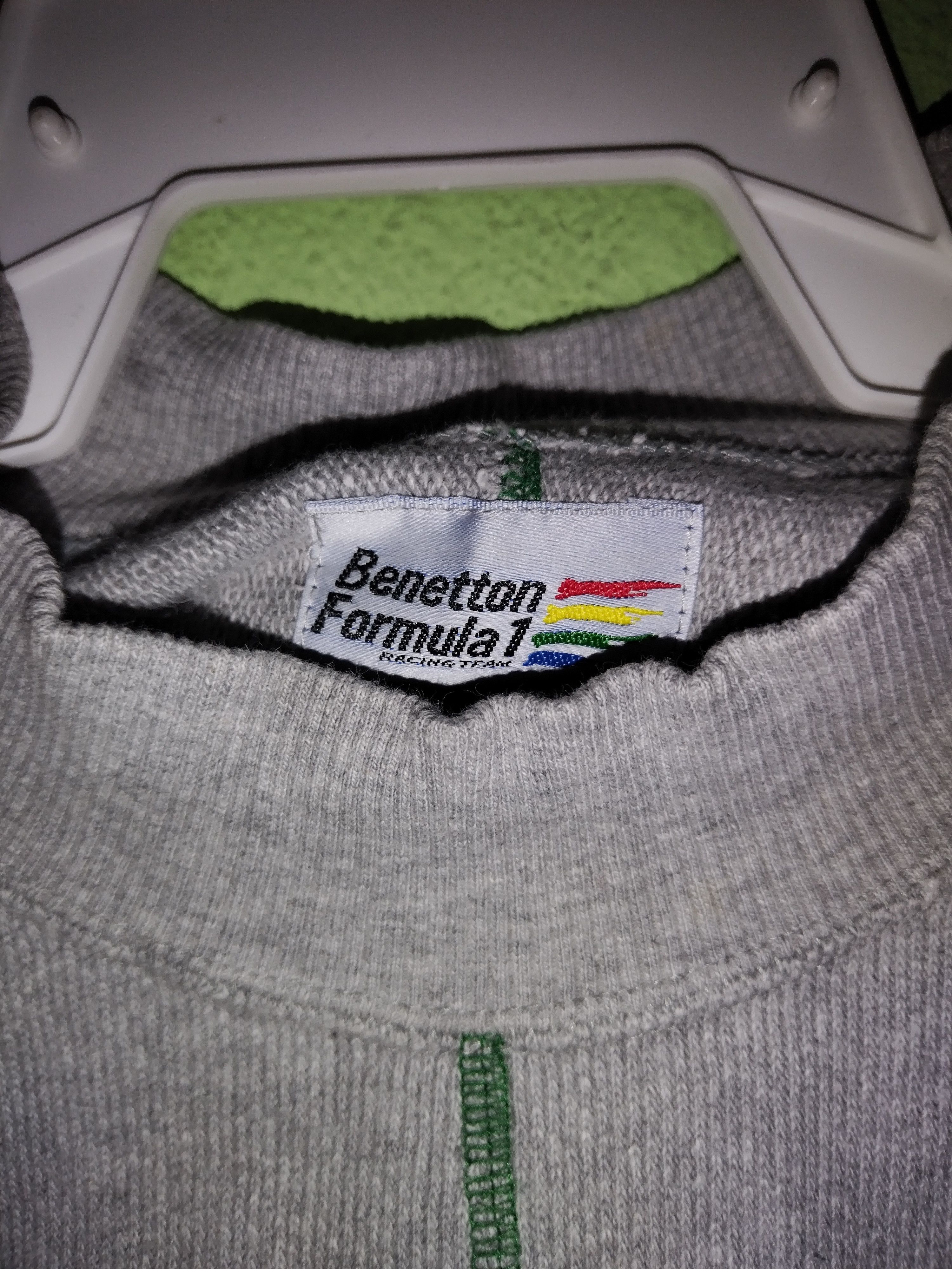 Benetton ⚫Rare⚫Benetton Formula One Sweatshirt Size US XL / EU 56 / 4 - 2 Thumbnail