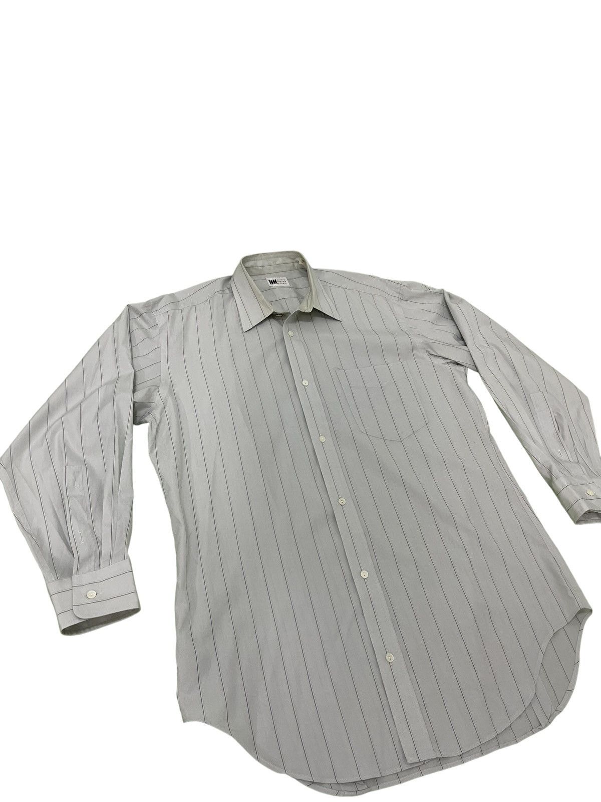 Issey Miyake Miyake Design Studio Vtg 90s Striped Button Shirt 4🟩0 Size US M / EU 48-50 / 2 - 3 Thumbnail