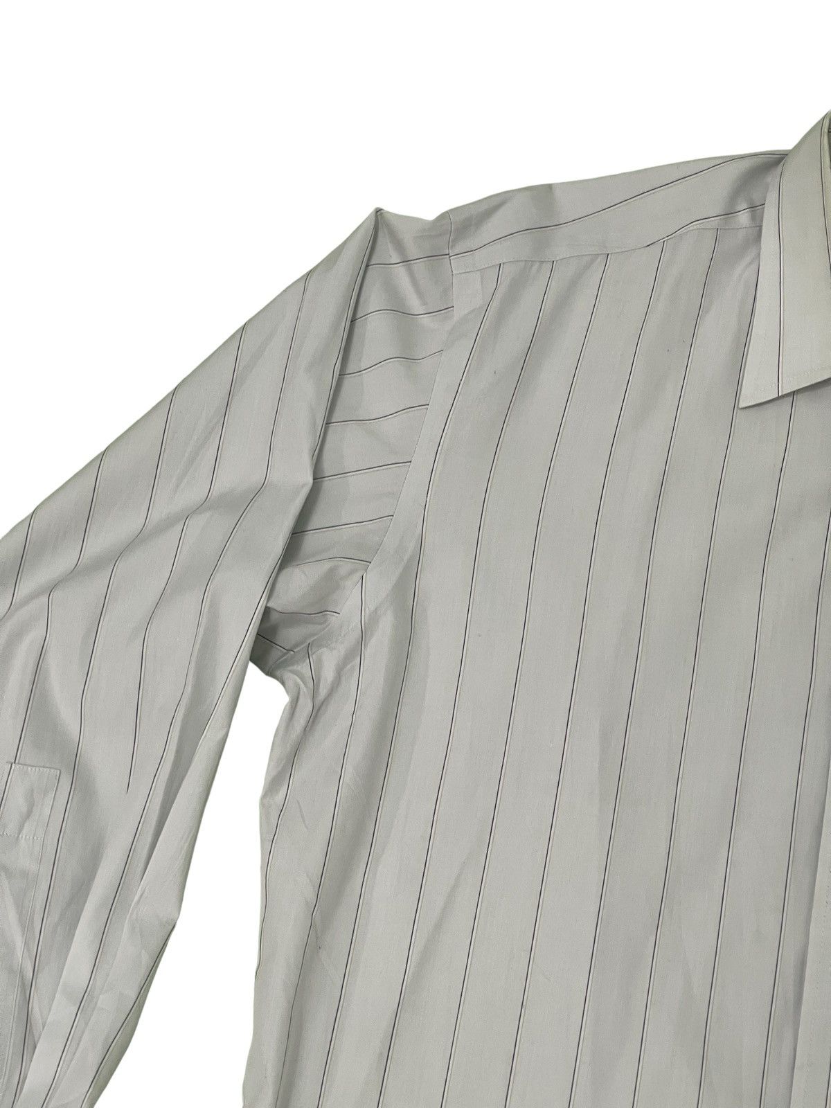 Issey Miyake Miyake Design Studio Vtg 90s Striped Button Shirt 4🟩0 Size US M / EU 48-50 / 2 - 7 Thumbnail