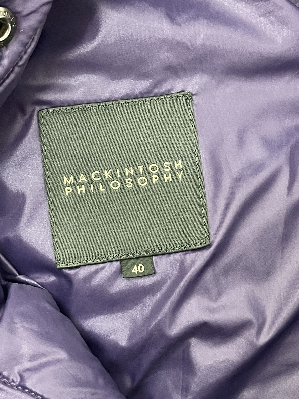 Mackintosh Reversible Down Jacket Mackintosh Philosophy 40🟩 Size US M / EU 48-50 / 2 - 19 Thumbnail