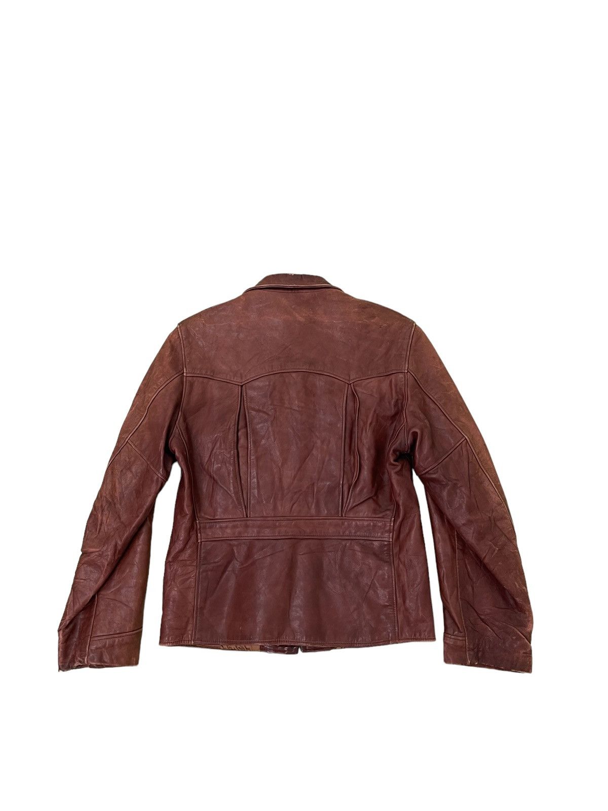 Golden Bear Rare Vtg 50s Golden Bear Leather Sport Jacket Americana 2🟦 Size US S / EU 44-46 / 1 - 14 Thumbnail