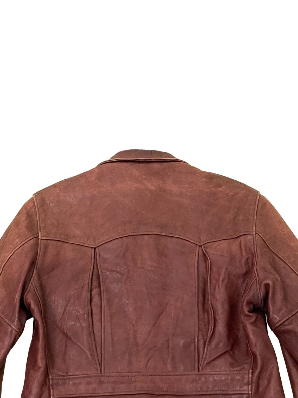 Golden Bear Rare Vtg 50s Golden Bear Leather Sport Jacket Americana 2🟦 Size US S / EU 44-46 / 1 - 19 Thumbnail