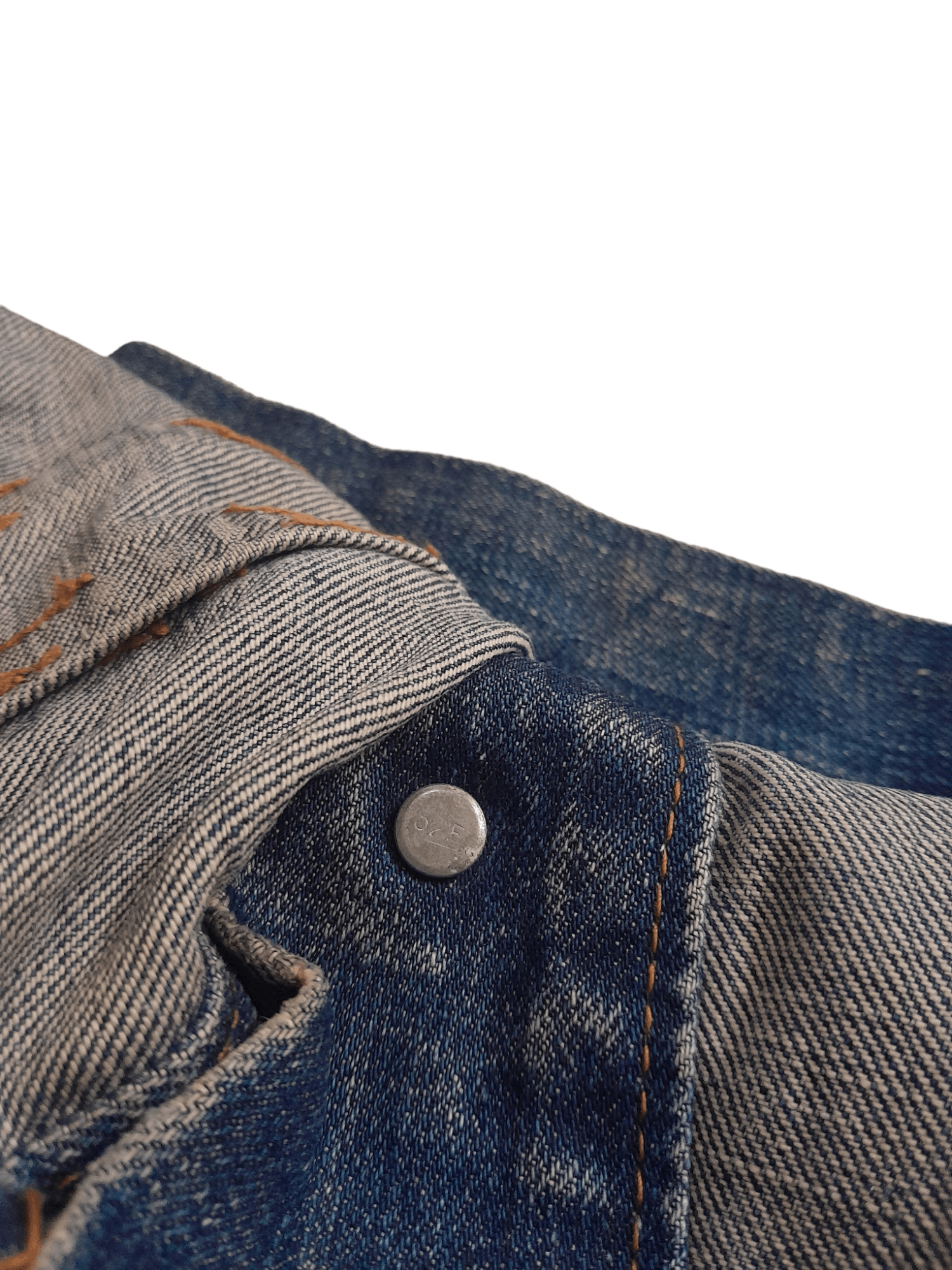 Levi's × Vintage 60/70s Levis Big E Jacket Denim USA Button 525 (E503) Size US M / EU 48-50 / 2 - 7 Thumbnail