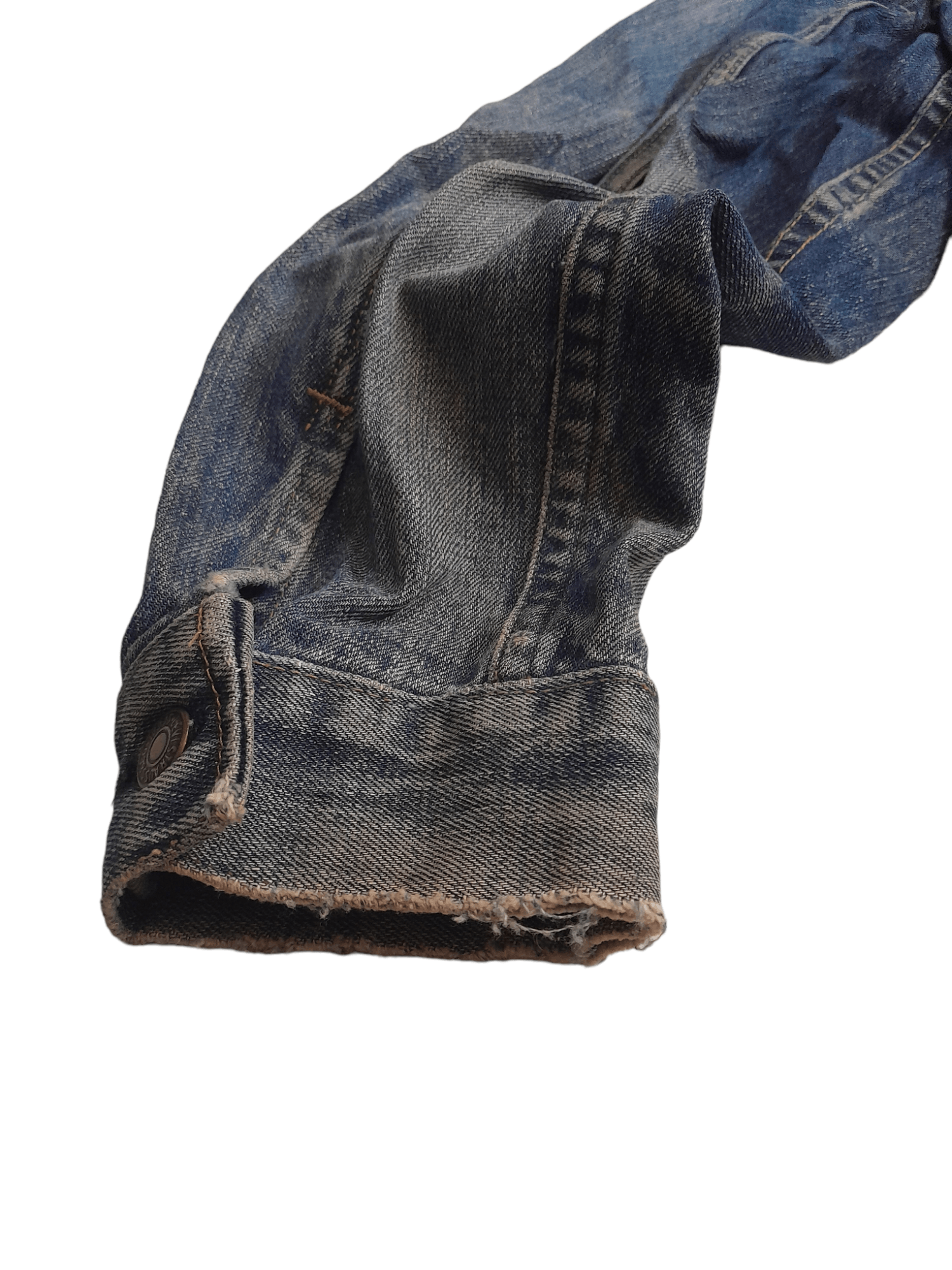Levi's × Vintage 60/70s Levis Big E Jacket Denim USA Button 525 (E503) Size US M / EU 48-50 / 2 - 10 Thumbnail