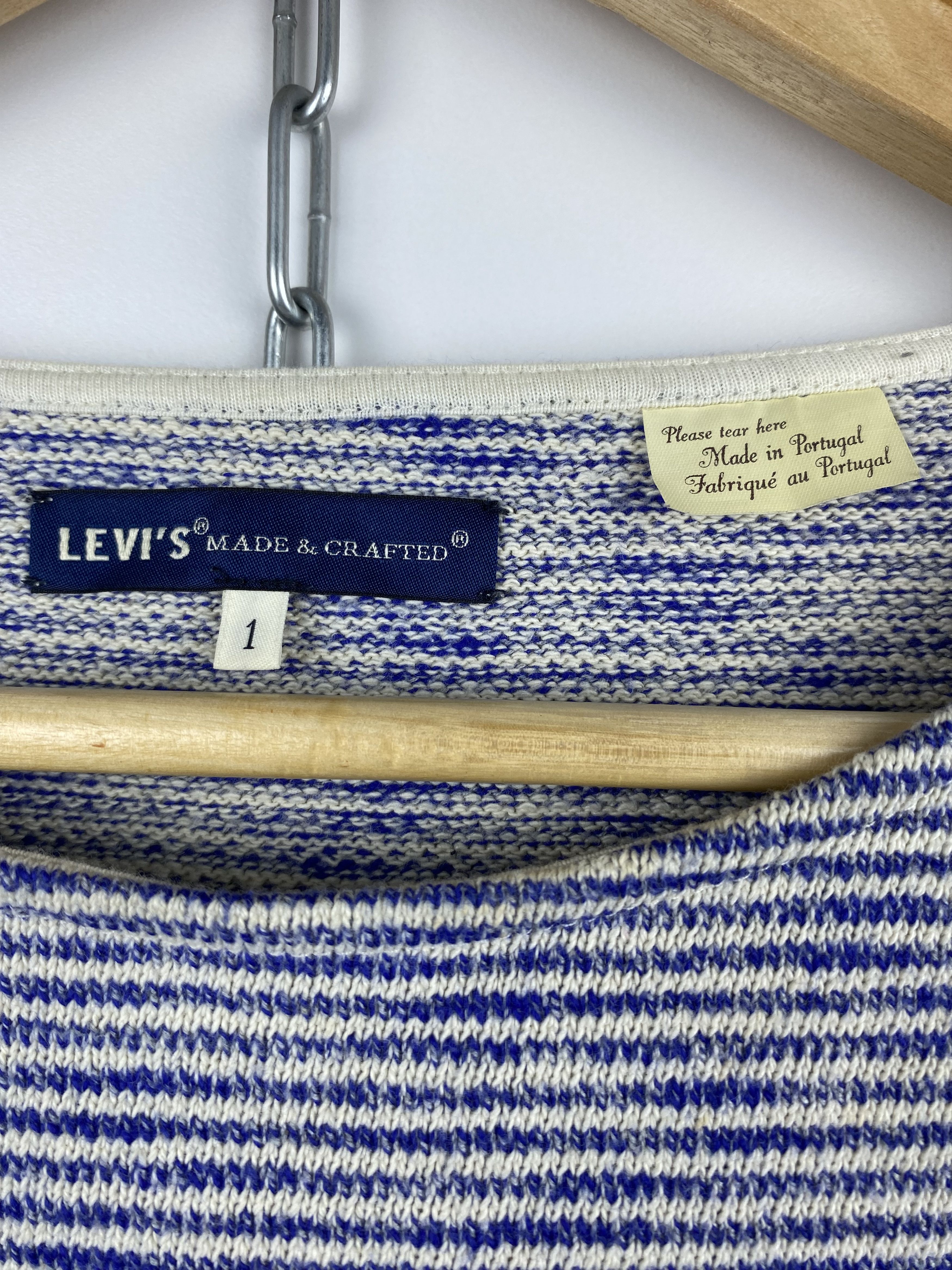 Levi's Made & Crafted Levis Made Crafted Women's Striped Sweater Size S / US 4 / IT 40 - 5 Thumbnail