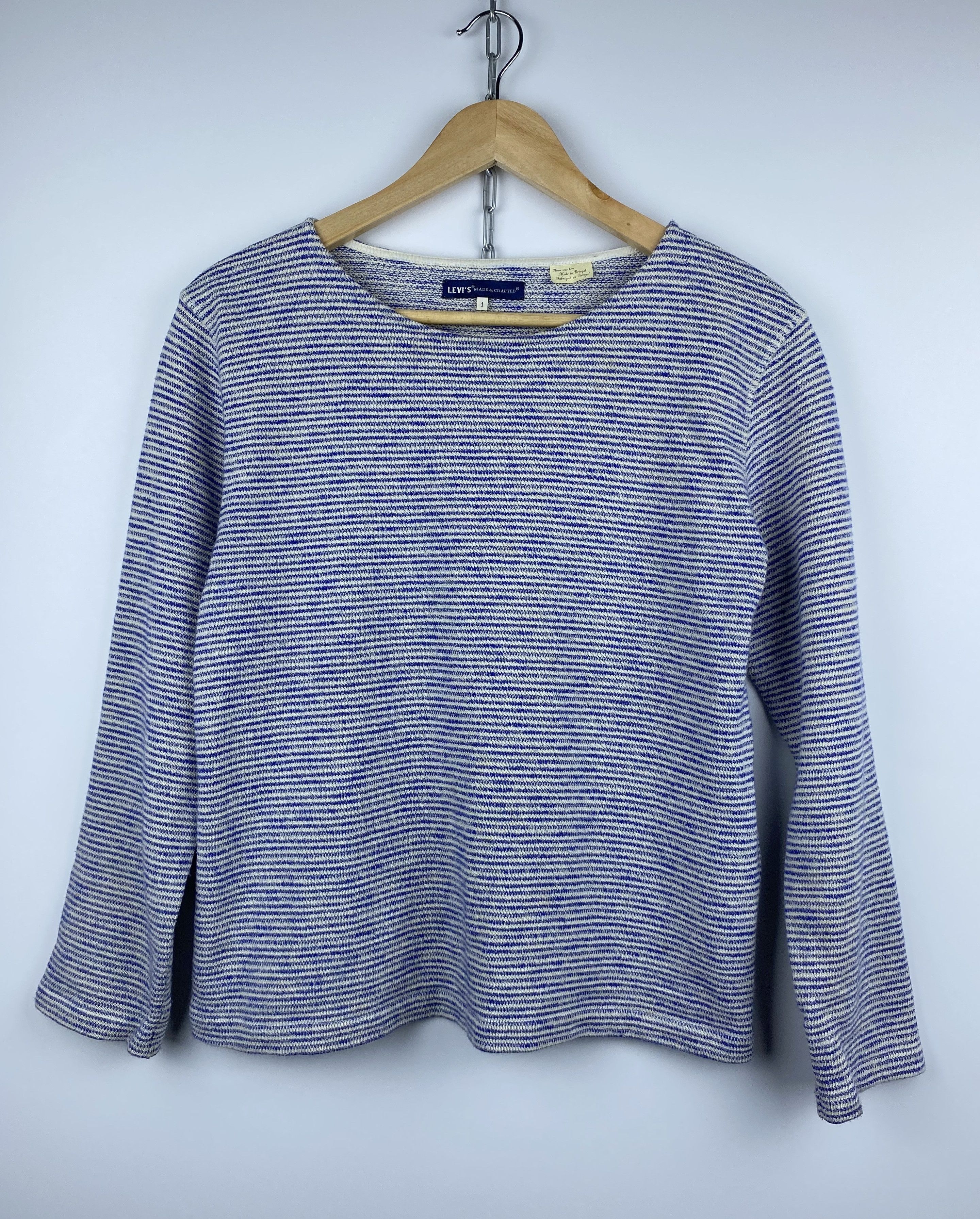 Levi's Made & Crafted Levis Made Crafted Women's Striped Sweater Size S / US 4 / IT 40 - 2 Thumbnail