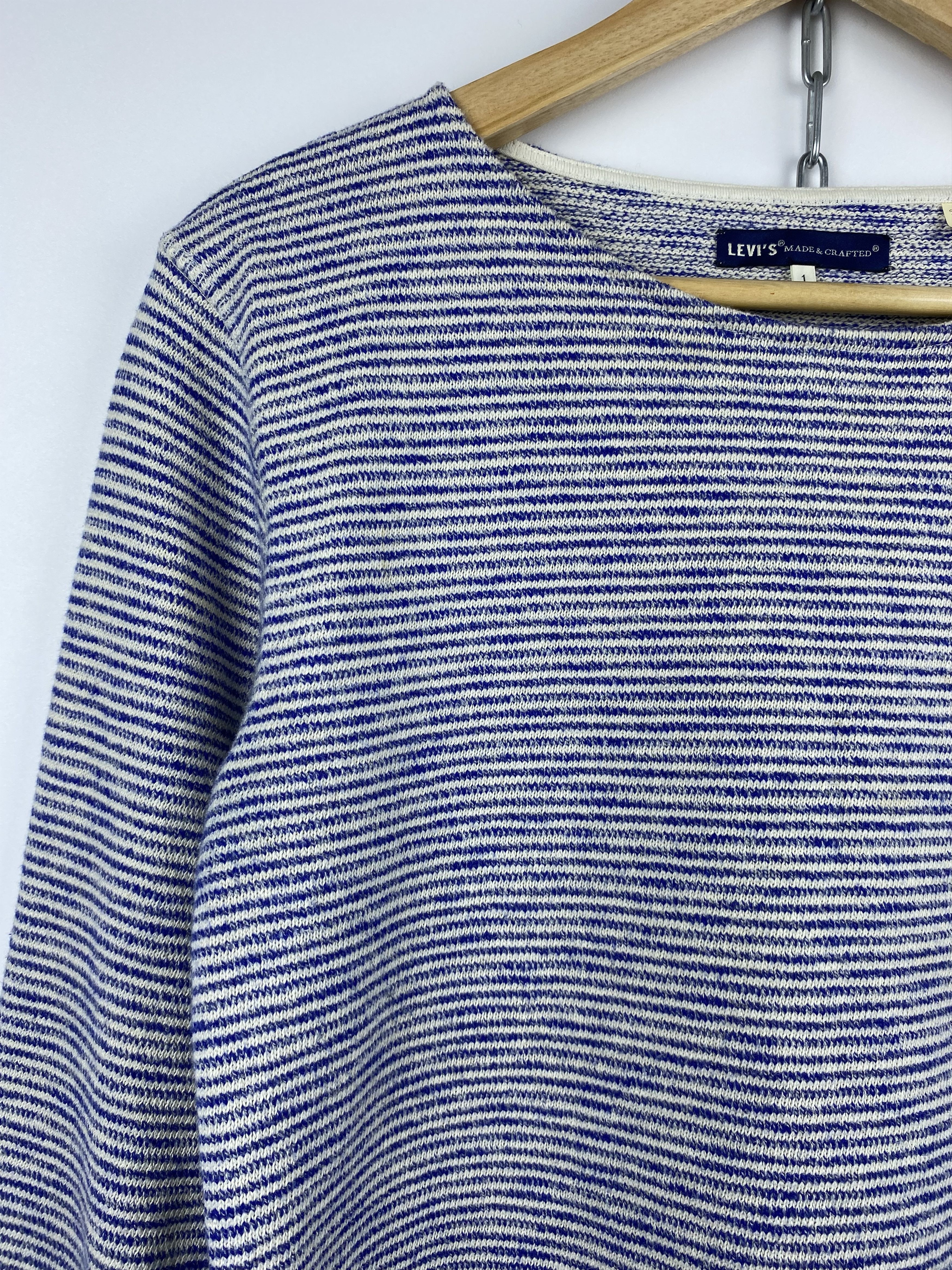 Levi's Made & Crafted Levis Made Crafted Women's Striped Sweater Size S / US 4 / IT 40 - 3 Thumbnail