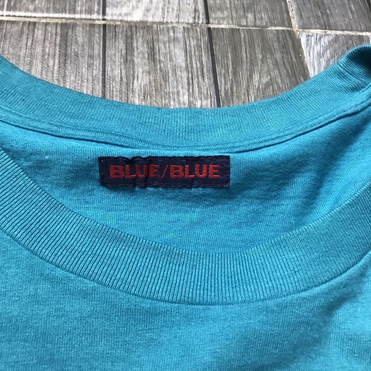 Vintage BLUE BLUE JAPAN long sleeves tshirt cw21 Size US L / EU 52-54 / 3 - 2 Preview