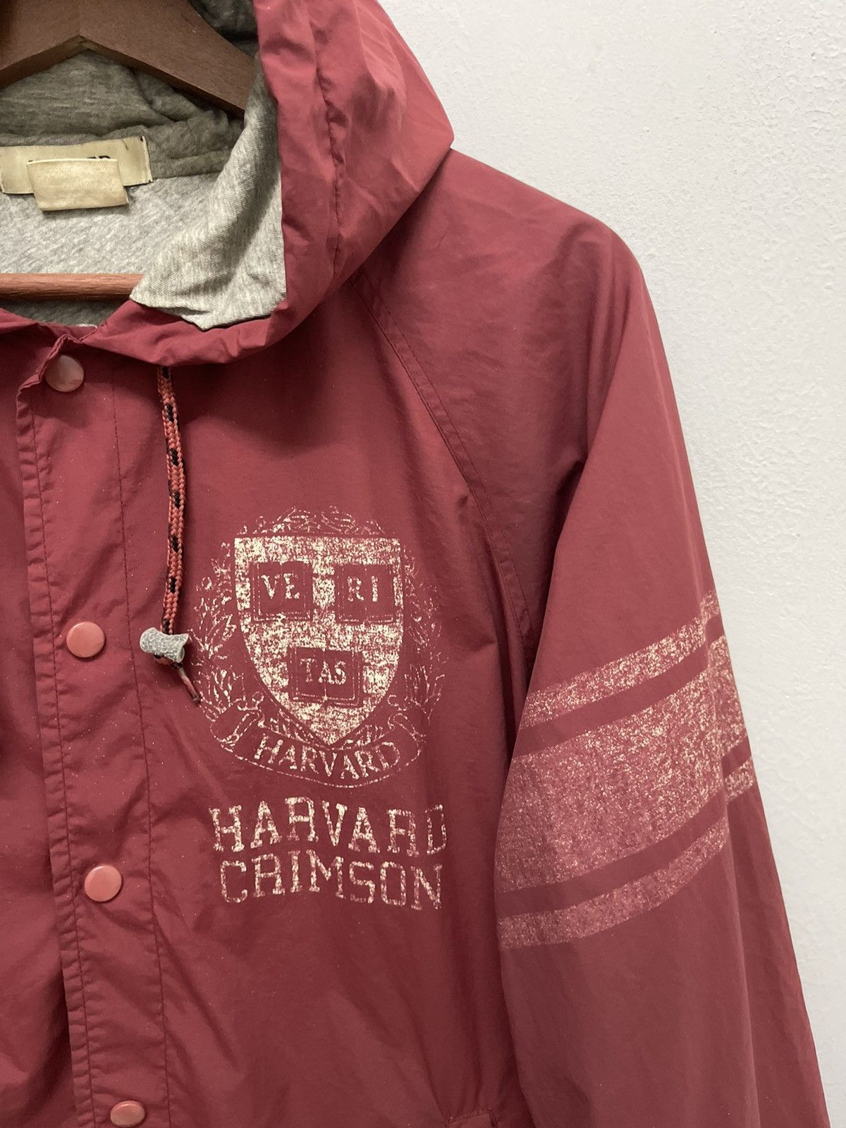 Champion × Vintage Vintage HARVARD Champion Hoodies Coach Jacket Size US L / EU 52-54 / 3 - 2 Thumbnail
