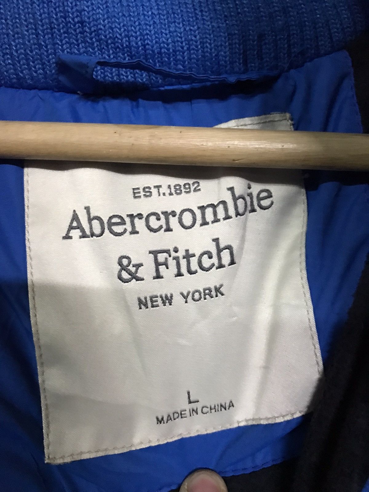 Abercrombie & Fitch Abercrombie & Fitch Puffer Jaket Fullzip Size US L / EU 52-54 / 3 - 9 Thumbnail