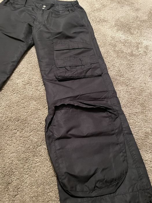 Custom Unkn Studios Space Cargos Black | Grailed