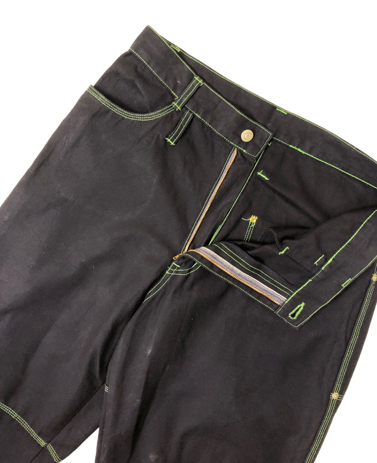 JNCO × Japanese Brand × Southpole Japan Brand PA Baggy Navy Blue Pants Size US 32 / EU 48 - 7 Thumbnail