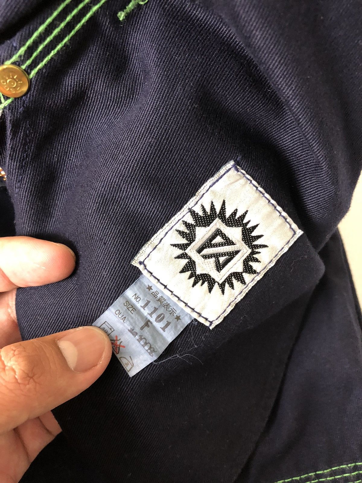 JNCO × Japanese Brand × Southpole Japan Brand PA Baggy Navy Blue Pants Size US 32 / EU 48 - 14 Thumbnail
