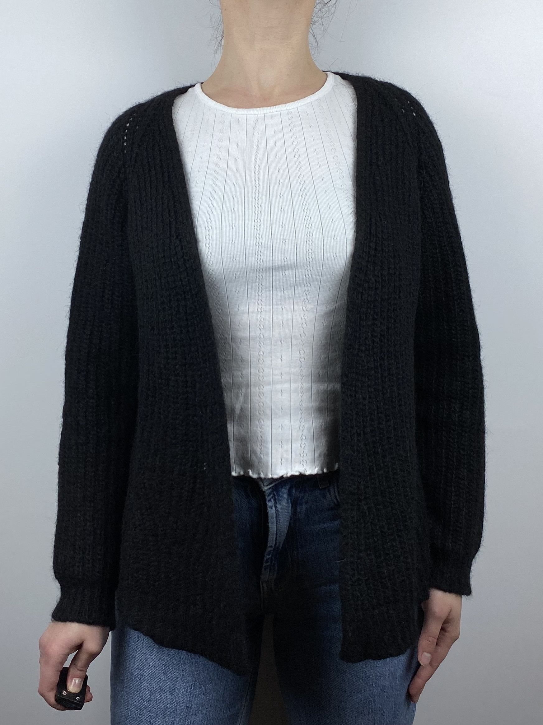 DRYKORN Drykorn Alpaka Blend Knit Women's Cardigan Size XS / US 0-2 / IT 36-38 - 2 Thumbnail