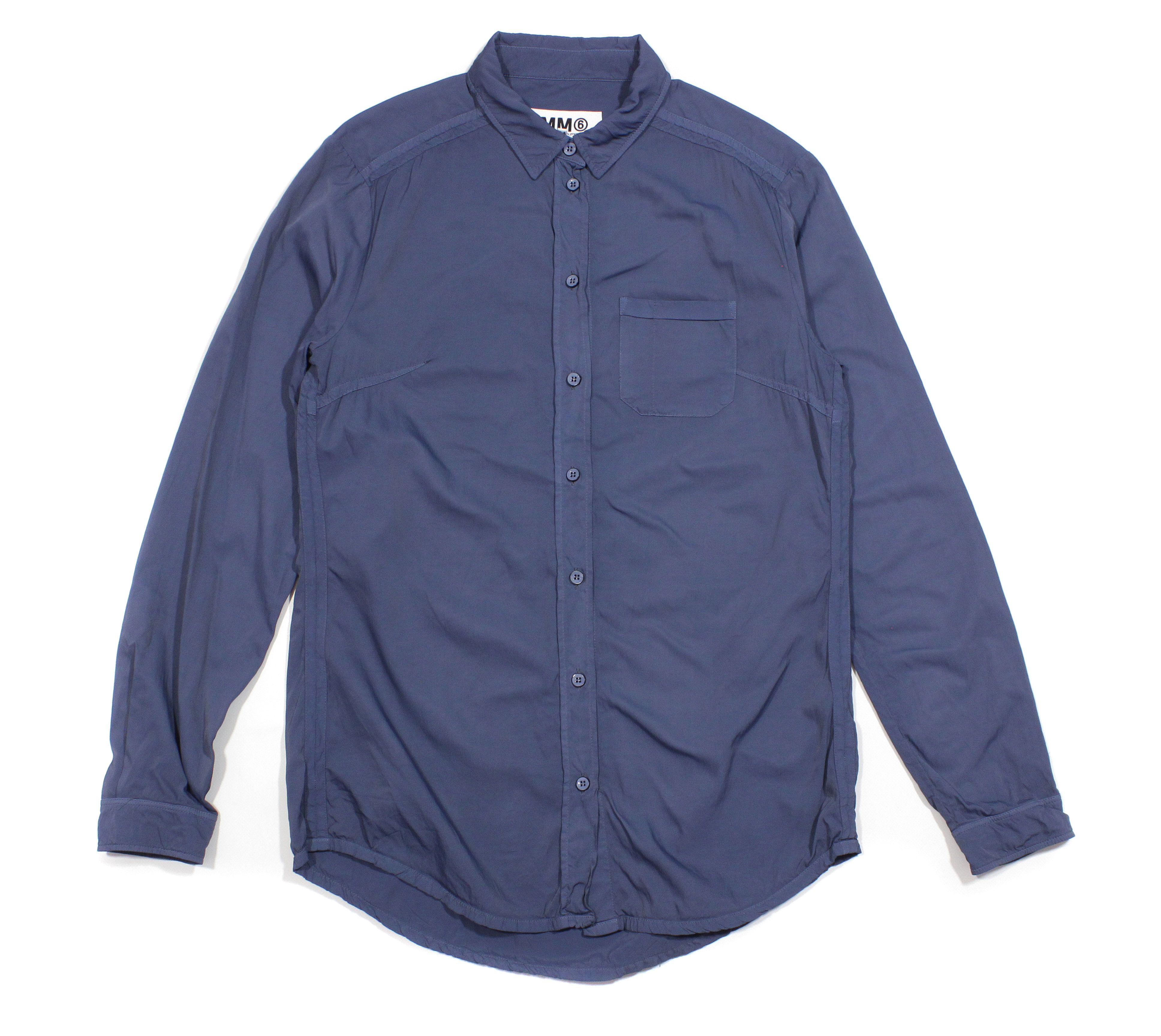 Maison Margiela 2012 Rayon Pocket Shirt MM6 Size M / US 6-8 / IT 42-44 - 1 Thumbnail