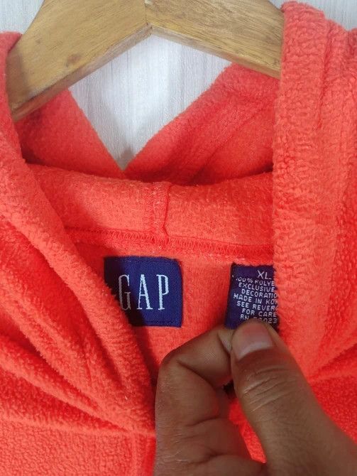 Gap Rare Gap Embroidered Big Logo Hoodie Fleece Size US XL / EU 56 / 4 - 4 Thumbnail