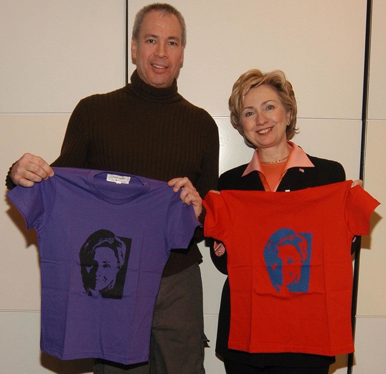 2004 Marc Jacobs Hillary Clinton T-Shirt