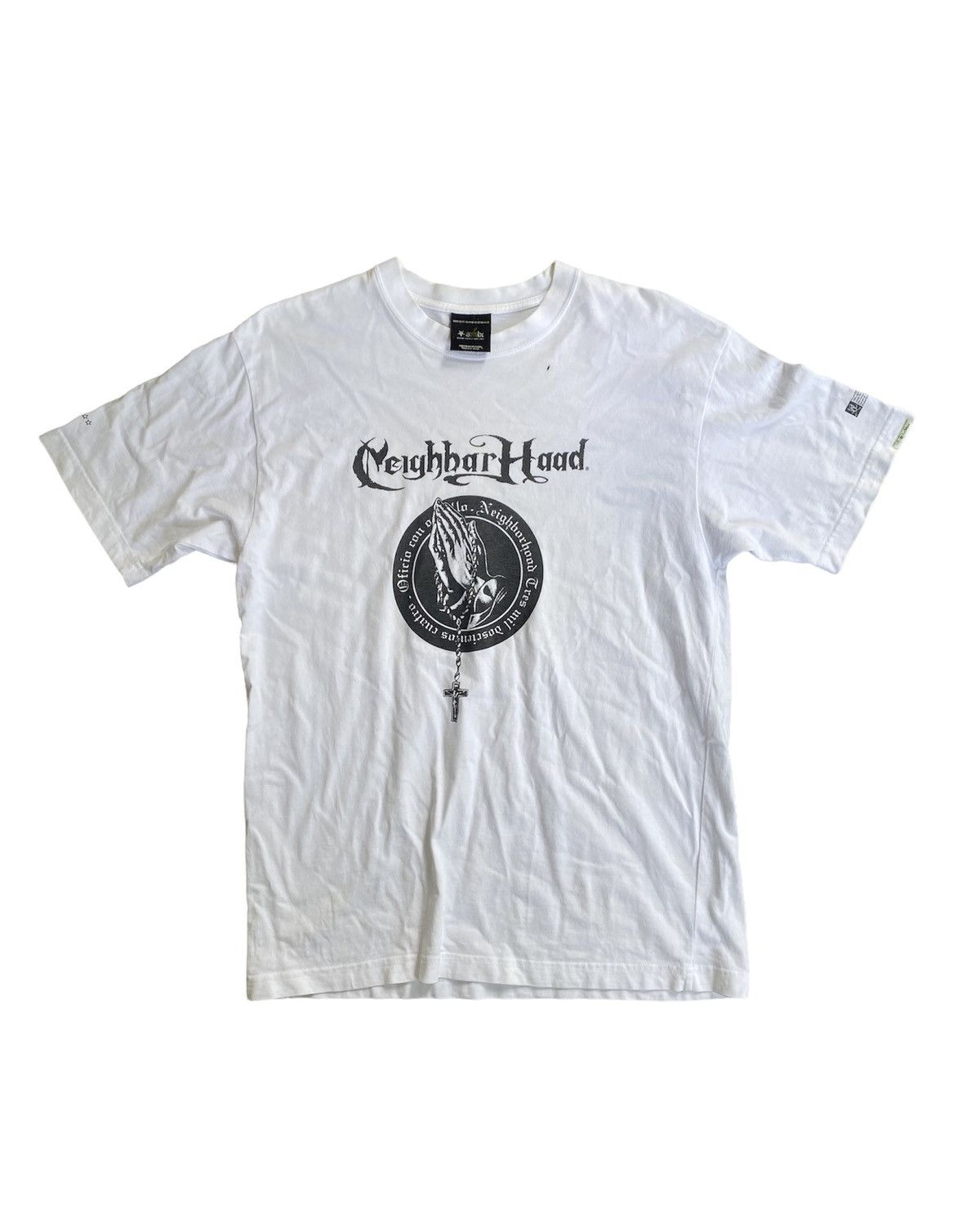 Japanese Brand × Neighborhood × PHENOMENON 2005 NHBH Cross and praying hand tee Size US L / EU 52-54 / 3 - 1 Thumbnail