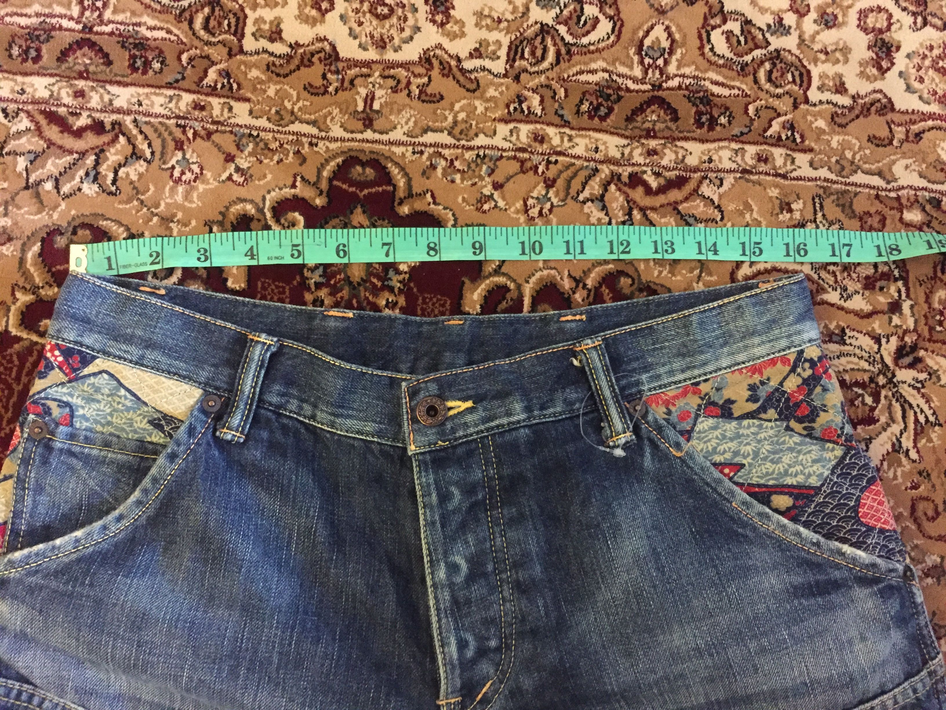 Kapital Vtg Chaka Japan Motif patchwork denim kapital Size US 31 - 13 Thumbnail