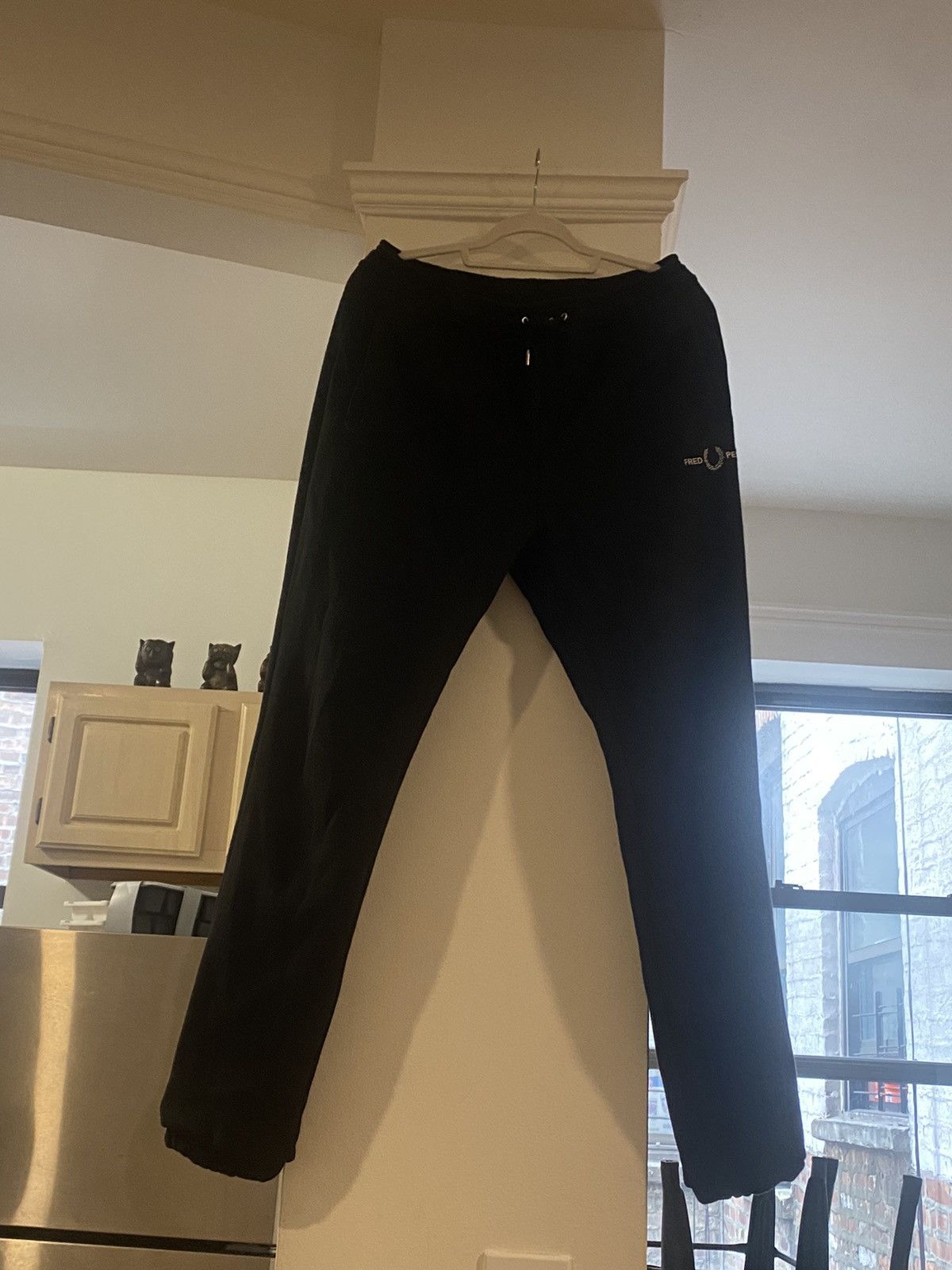 Fred Perry Fred perry Black Jogger sweatpants Size US 33 - 1 Thumbnail
