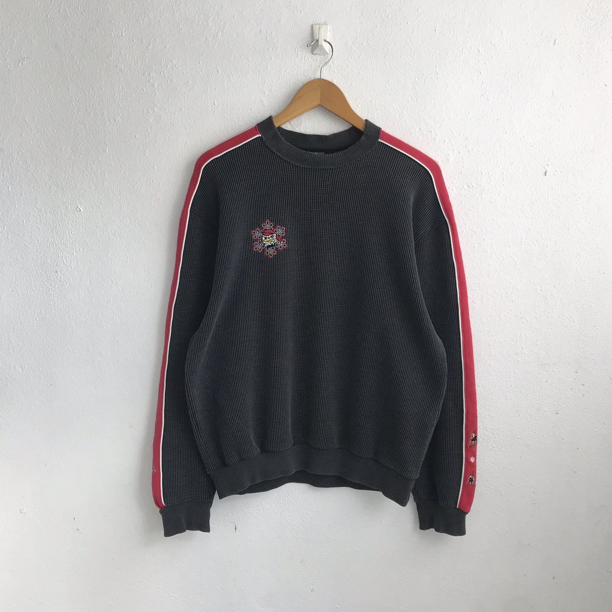 Vintage Kappa X Bird Ski Sweatshirt Embroidery Logo