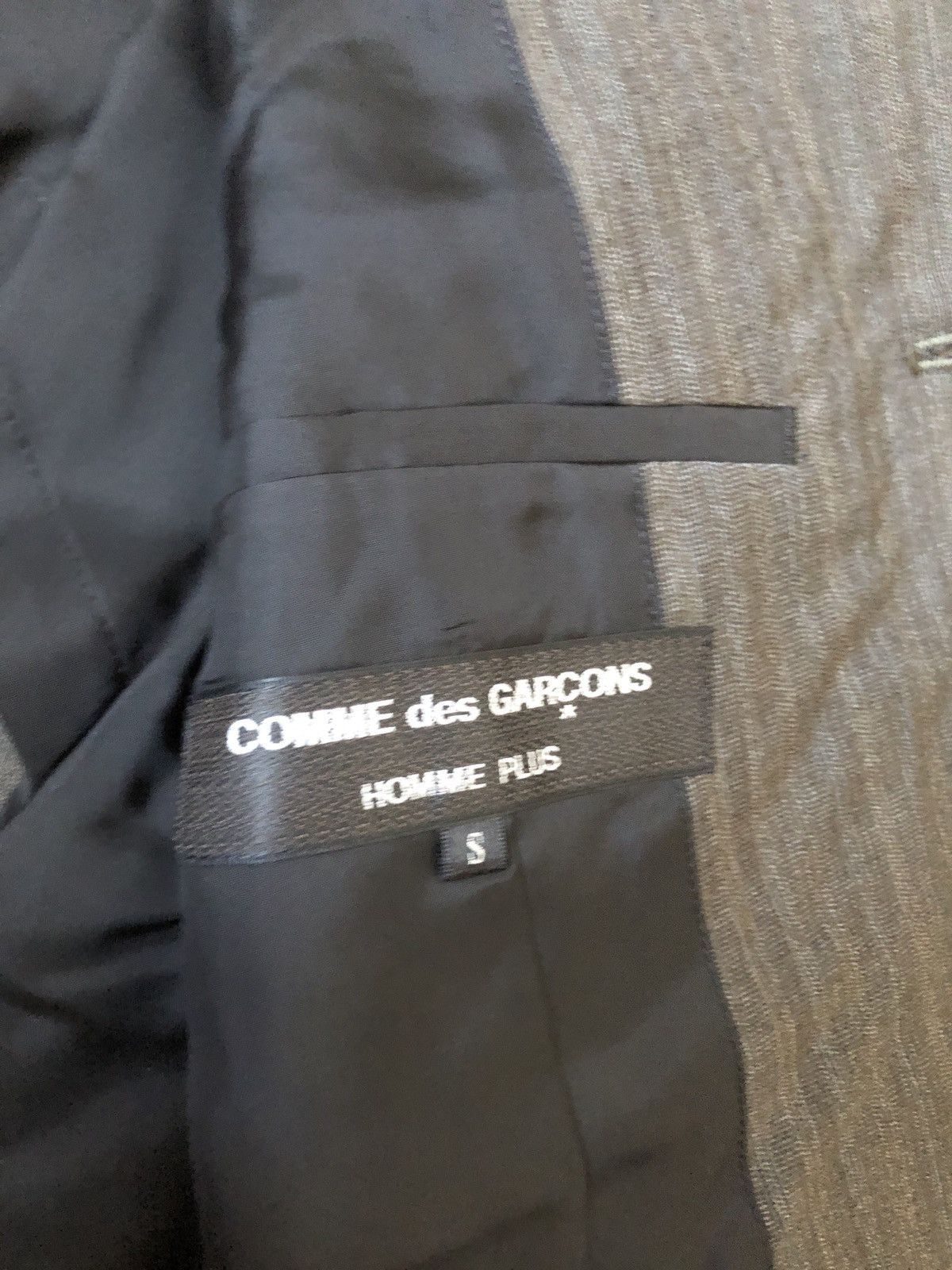 Comme des Garcons CDG homme plus jacket Size 46S - 5 Thumbnail