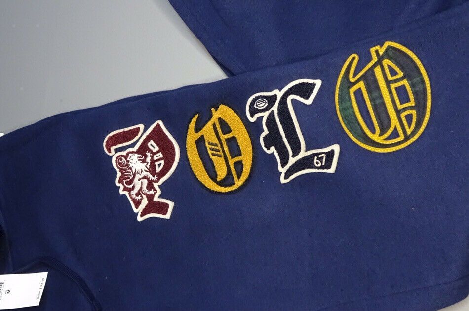 Polo Ralph Lauren Polo Ralph Lauren Navy Embroidered Fleece Jigger Pants XL Size US 38 / EU 54 - 4 Thumbnail
